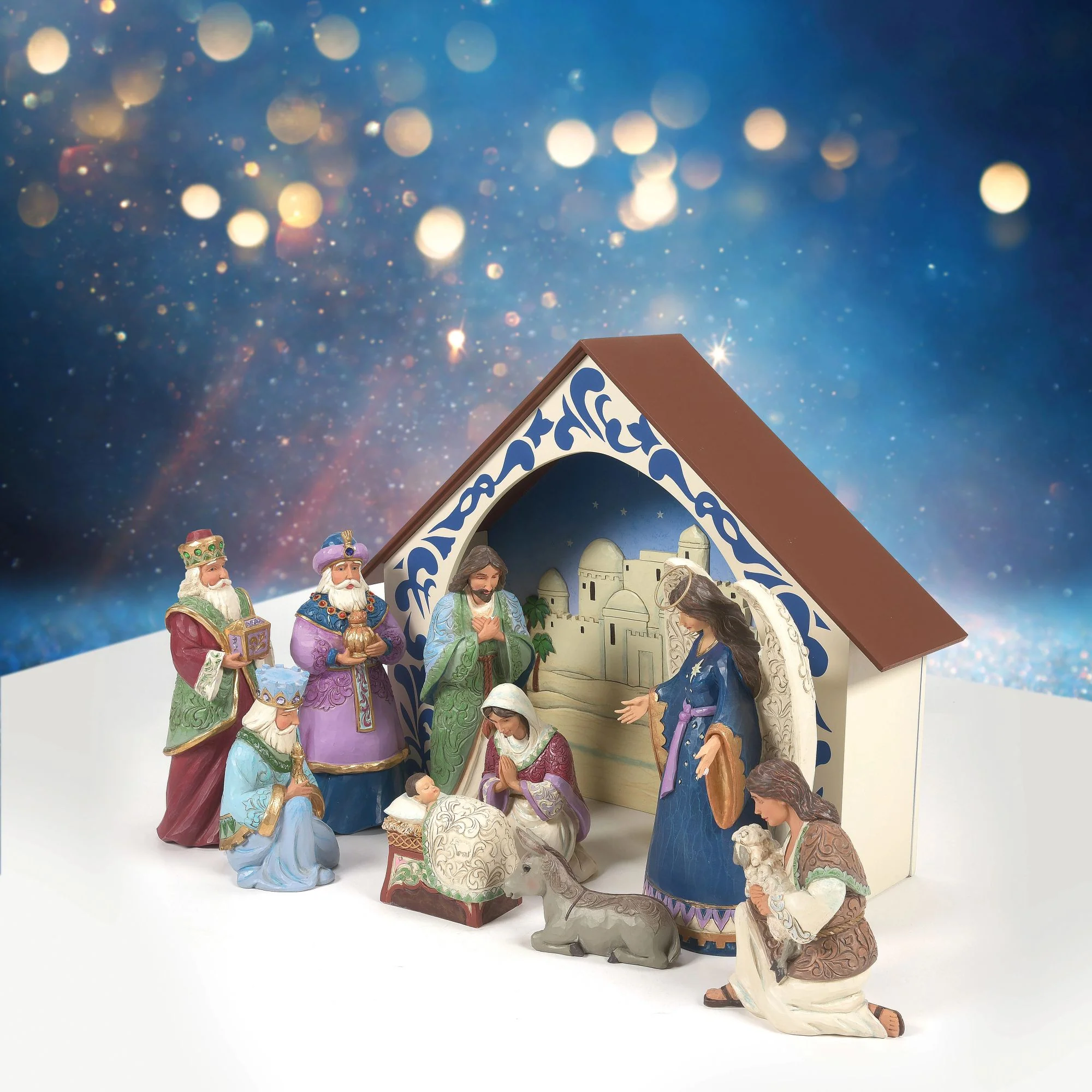 10 PC Nativity Set Figurines - Image 2