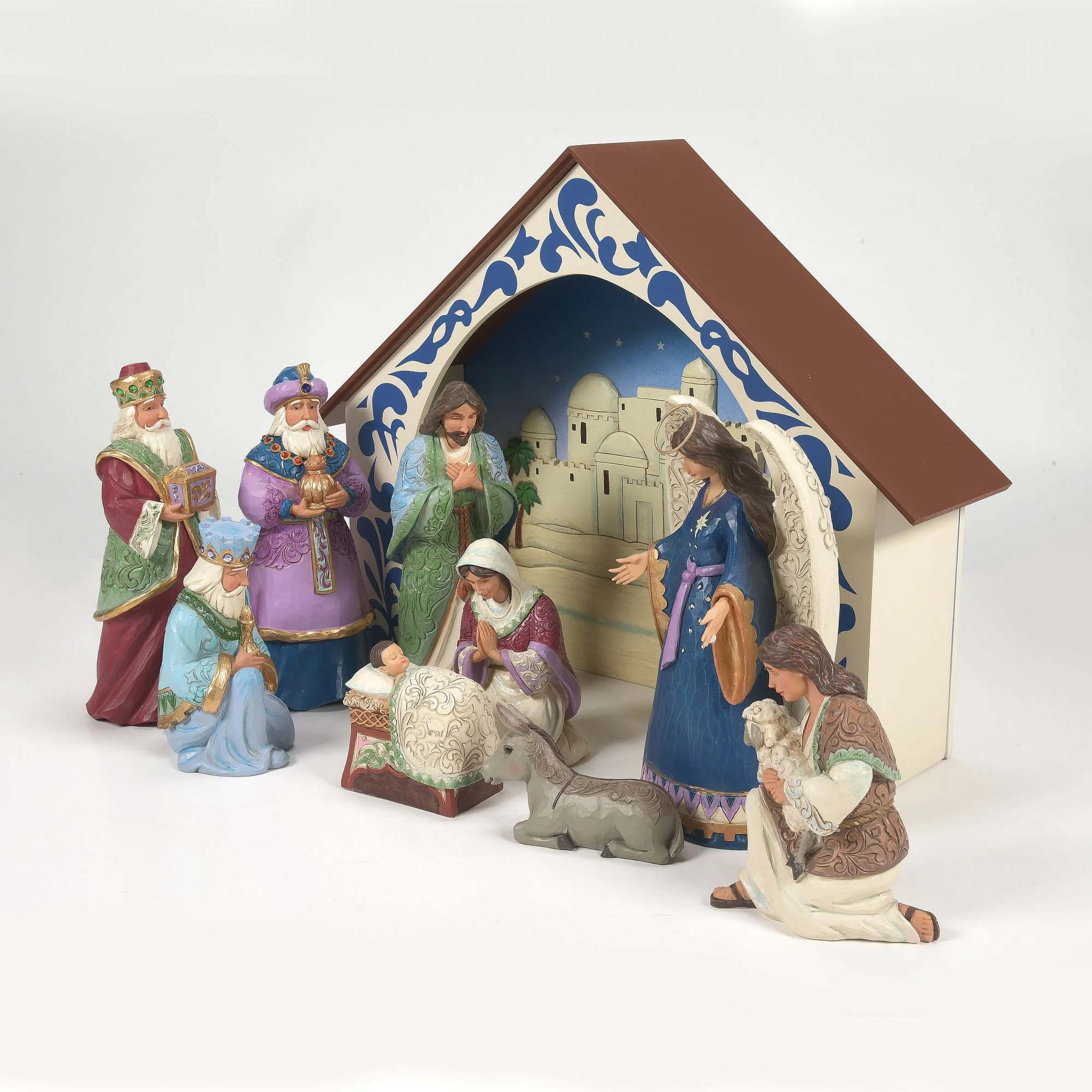 10 PC Nativity Set Figurines - Image 7