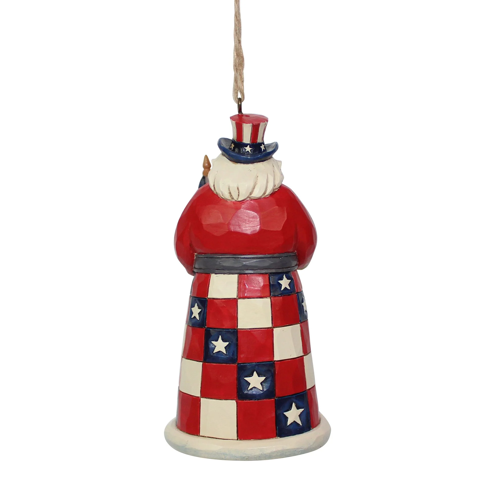 American Santa Ornament - Image 2