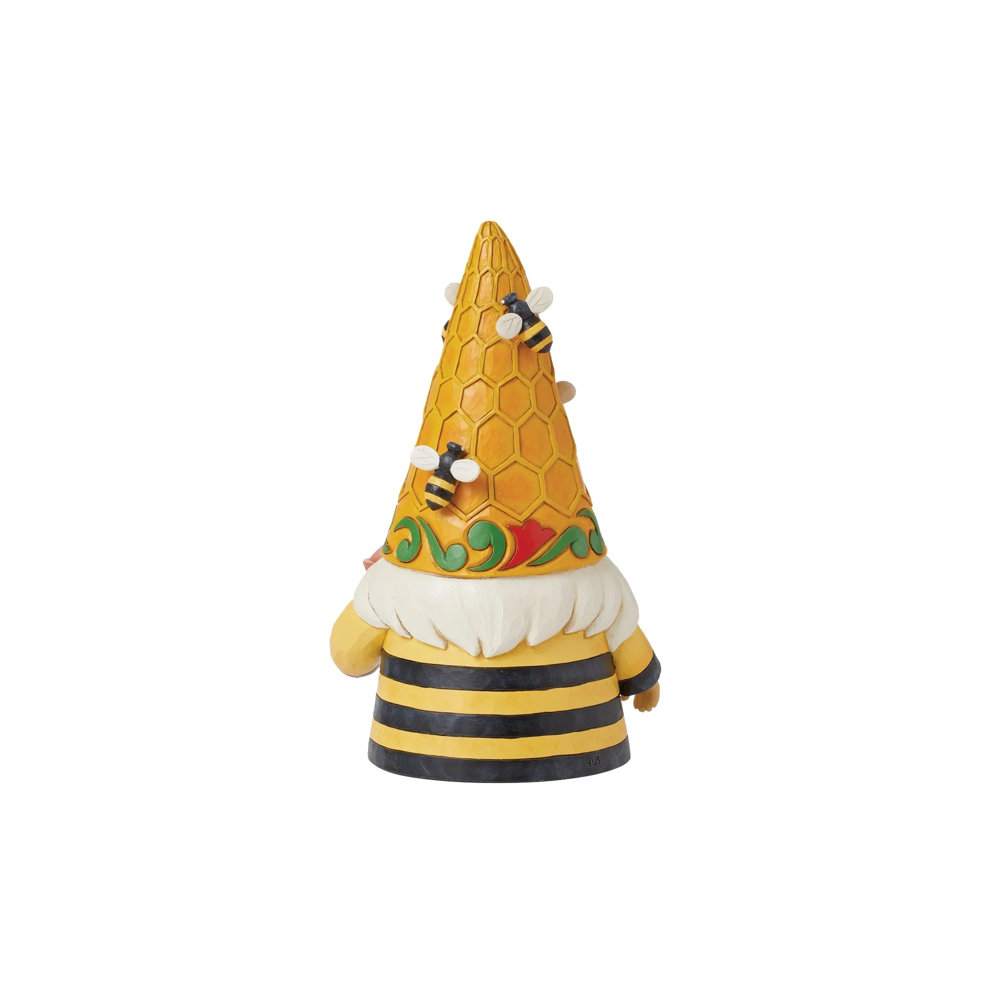 Beehive Hat Gnome Figurine - Image 3