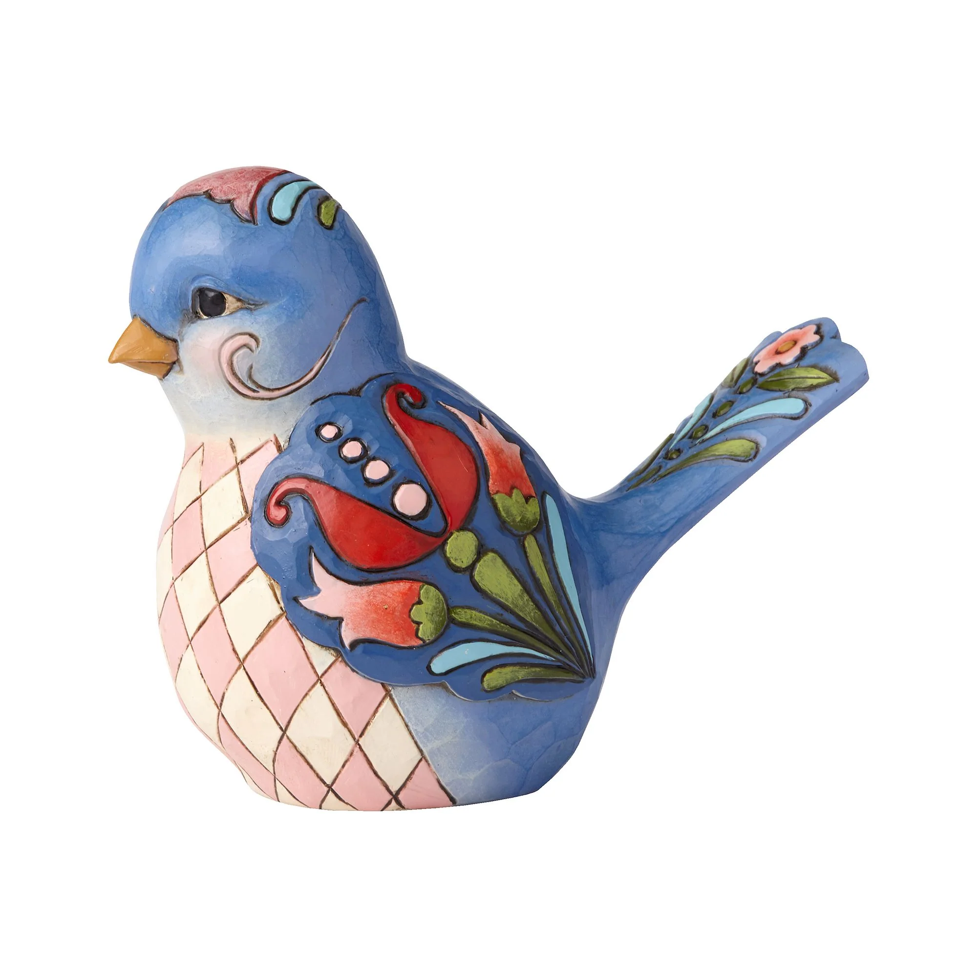 Blue Floral Bird - Image 2