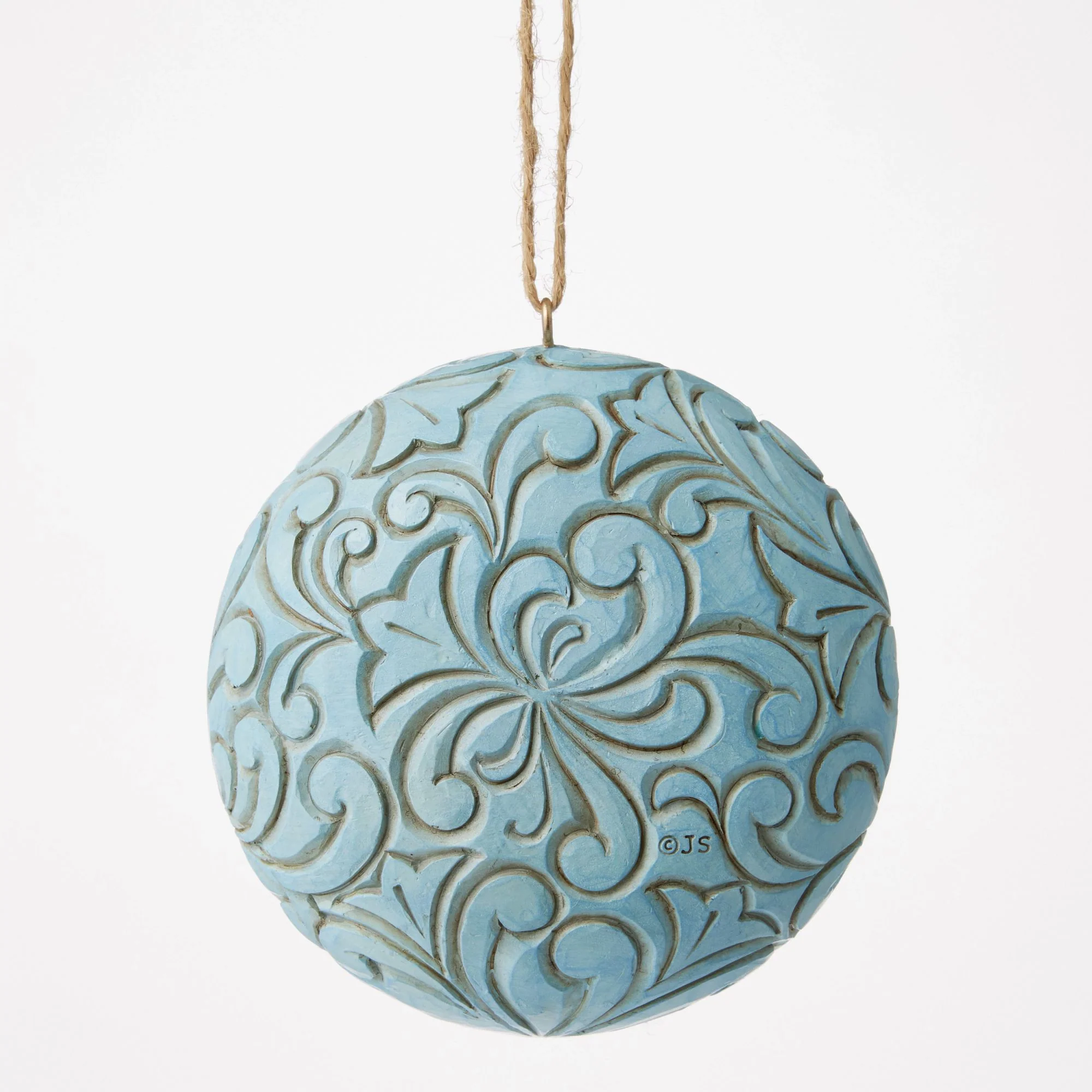 Blue & Gold Holy Family Orn - Image 3