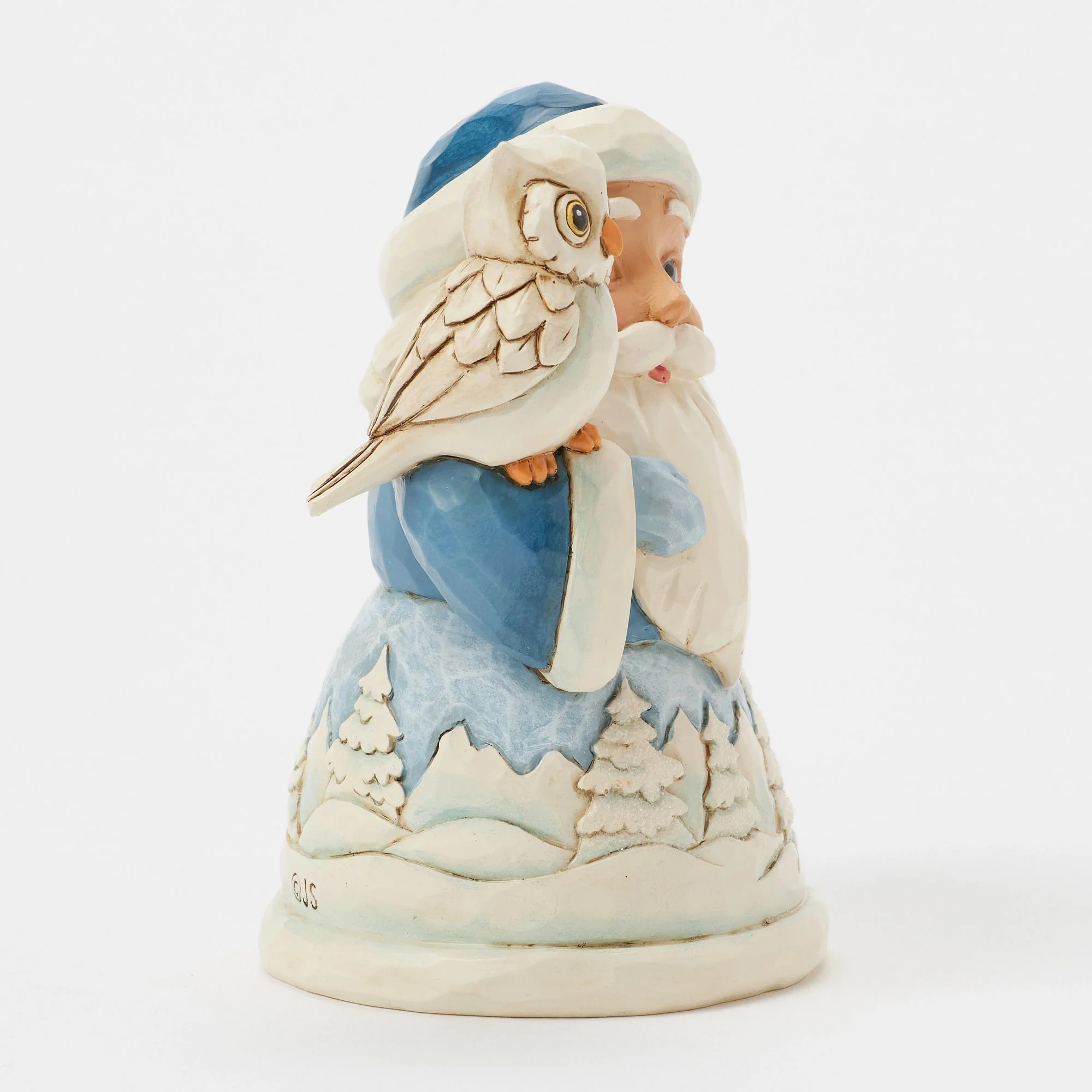 Blue Santa with Owl Mini - Image 5