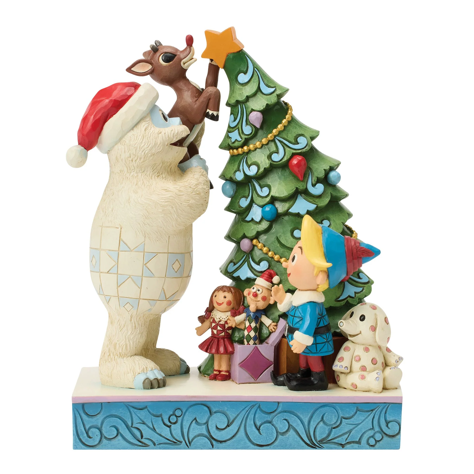 Bumble Holding Rudolph by Tree - Image 2