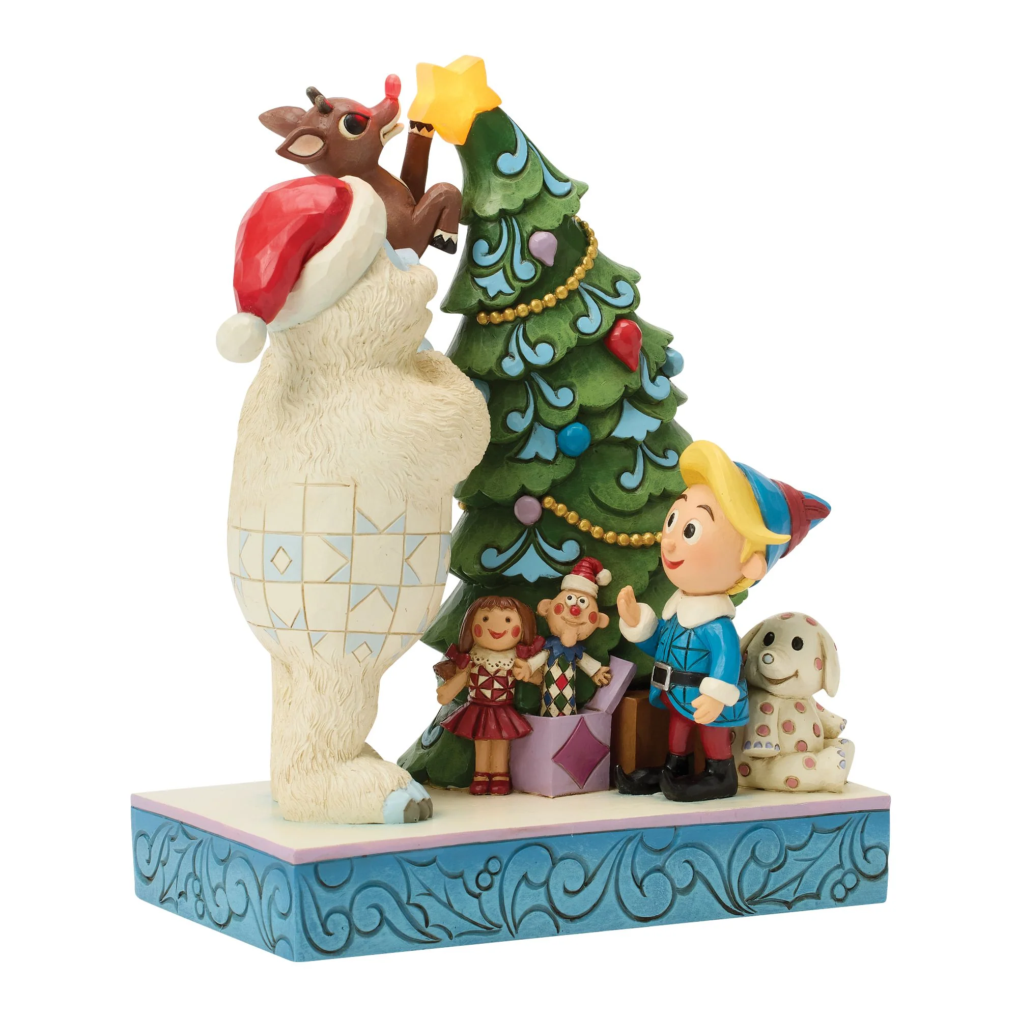 Bumble Holding Rudolph by Tree - Image 3