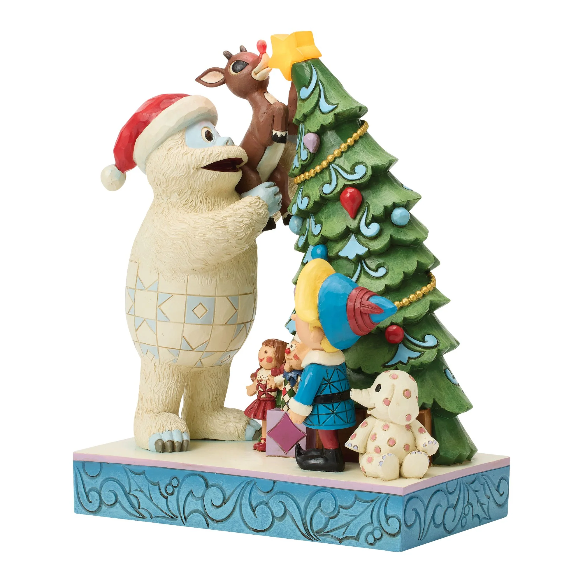 Bumble Holding Rudolph by Tree - Image 4