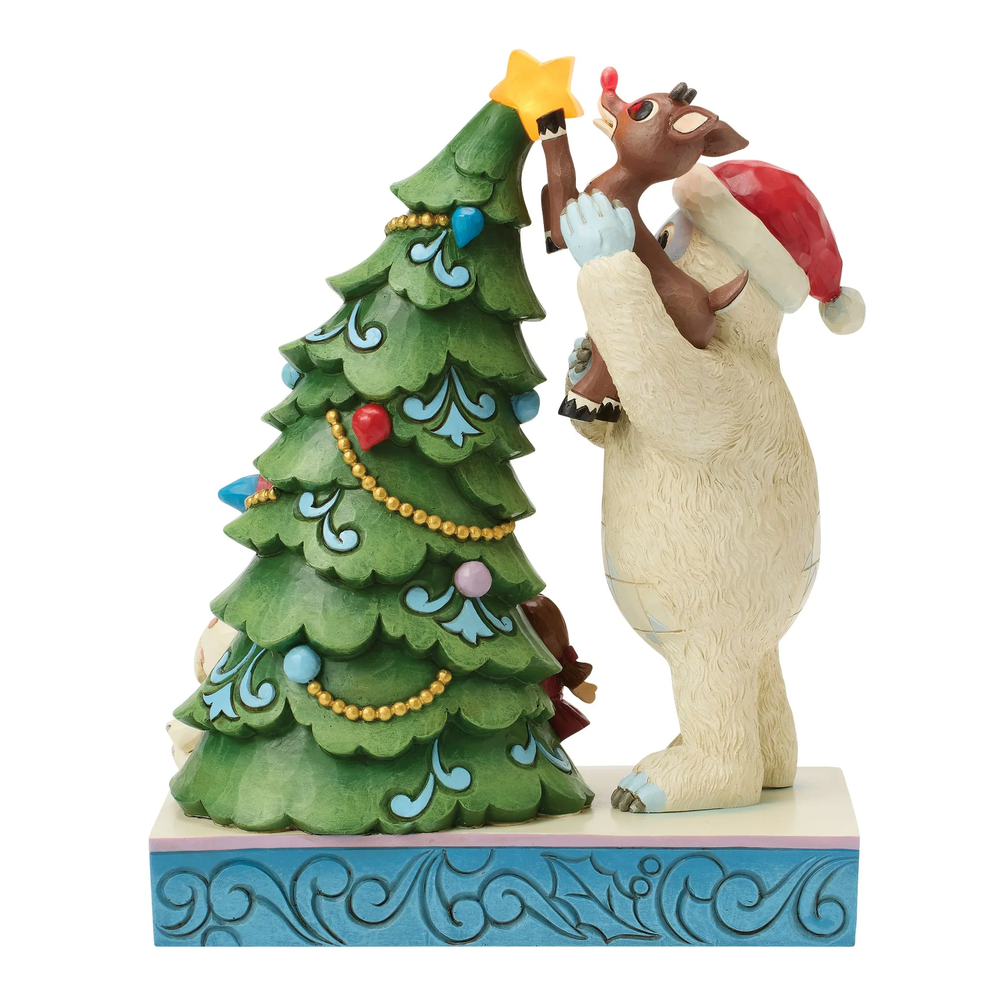 Bumble Holding Rudolph by Tree - Image 6