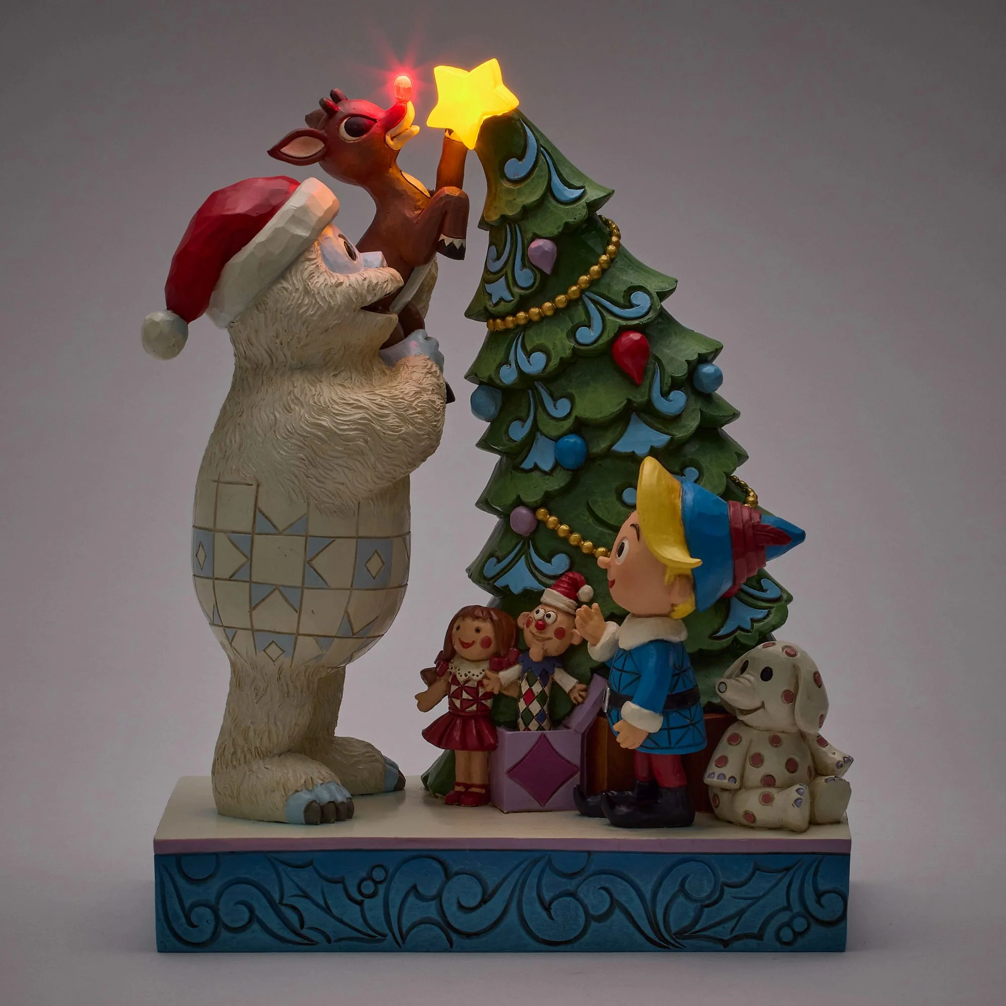 Bumble Holding Rudolph by Tree - Image 8