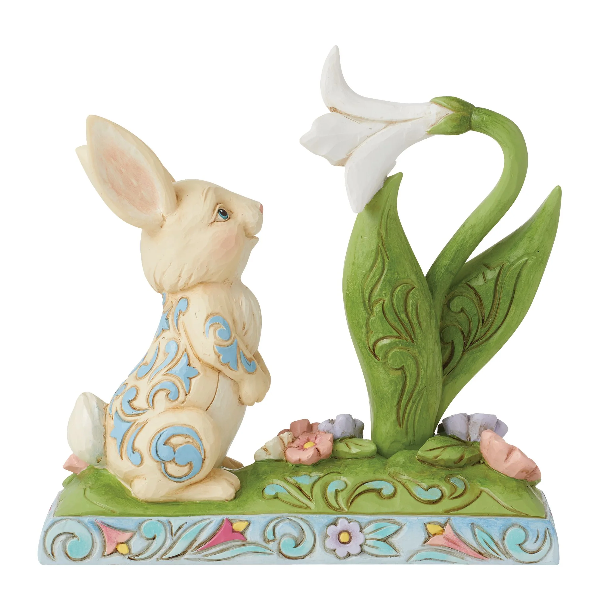 Bunny and Easter Lily Figurine - Image 4