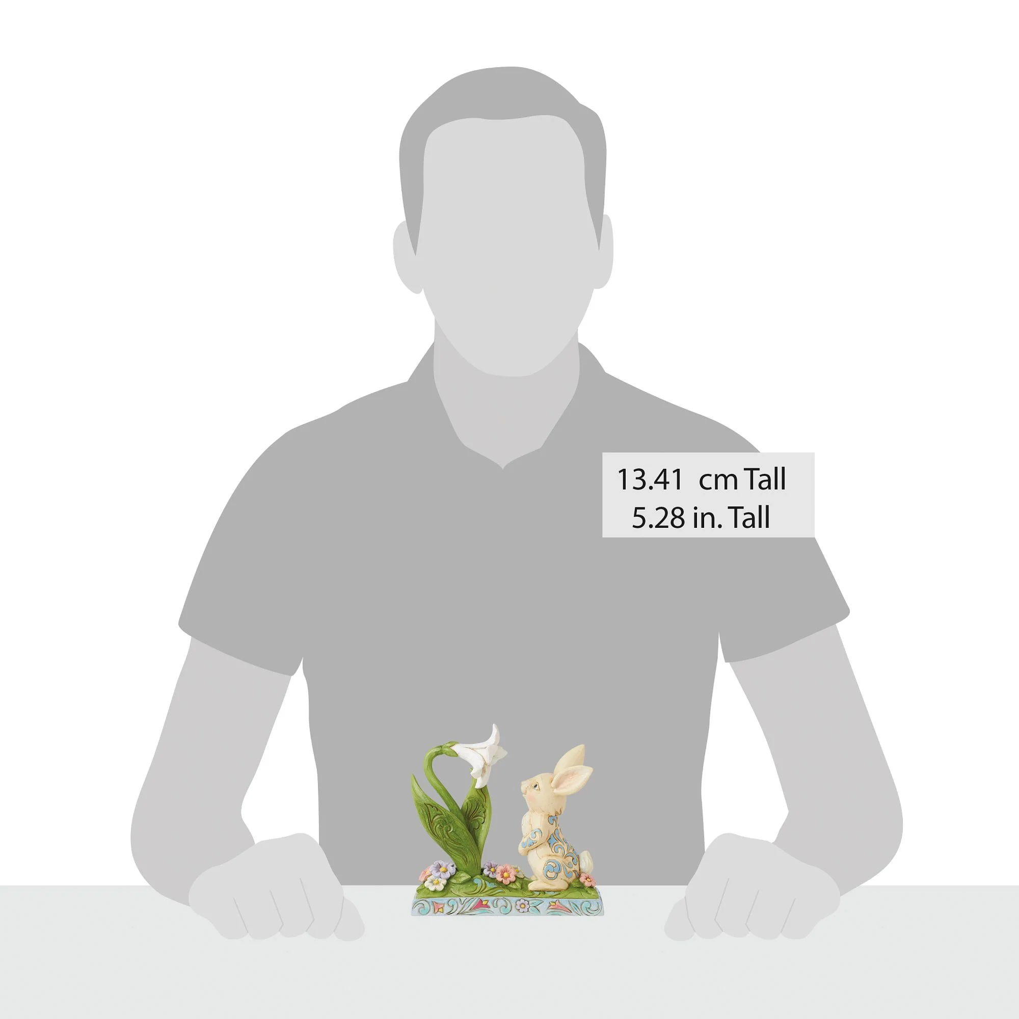 Bunny and Easter Lily Figurine - Image 6