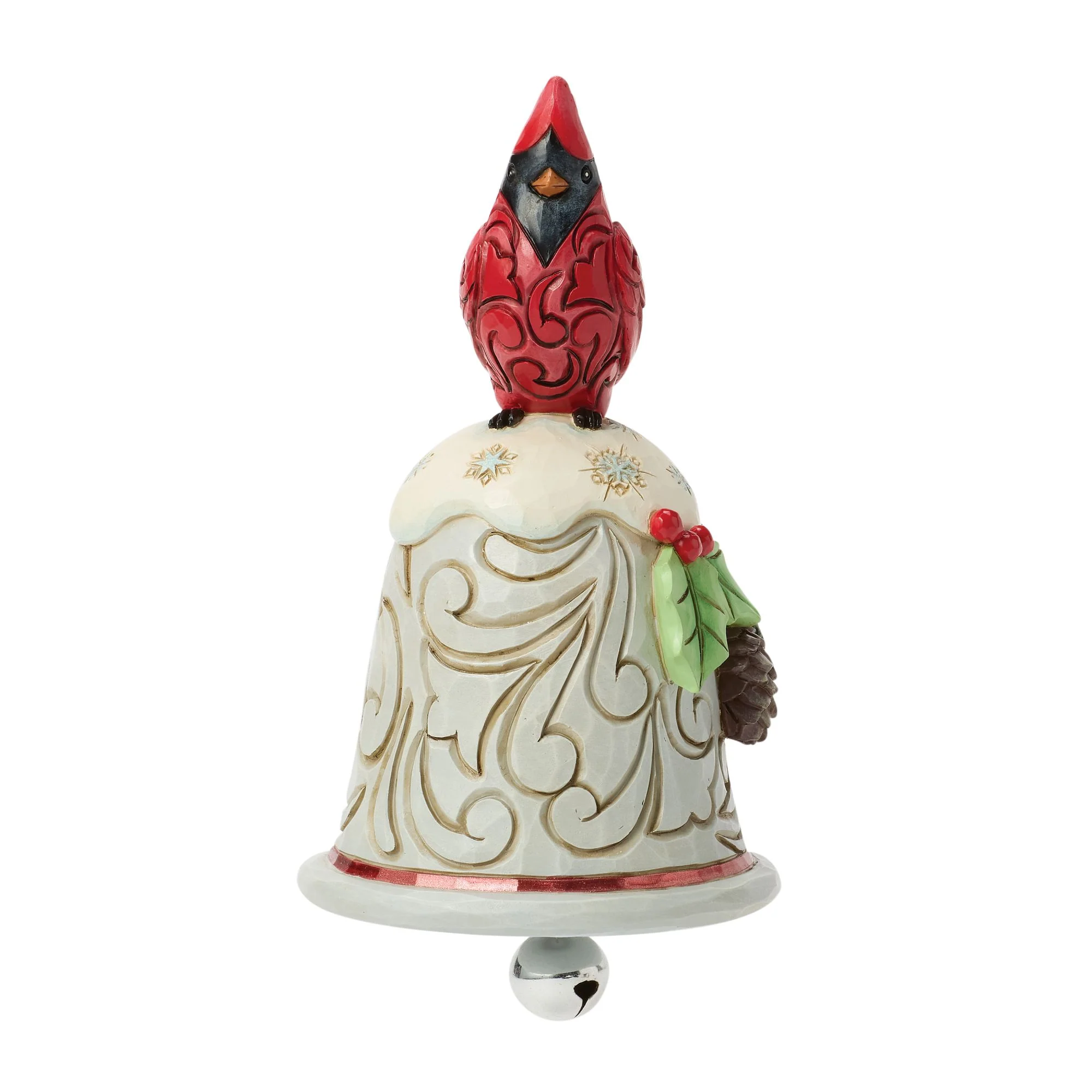 Cardinal Perched on Bell Pint - Image 5