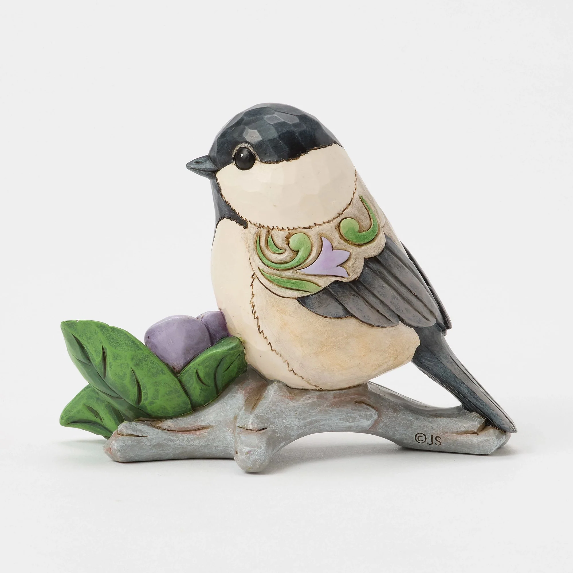 Chickadee Bird Figurine - Image 3