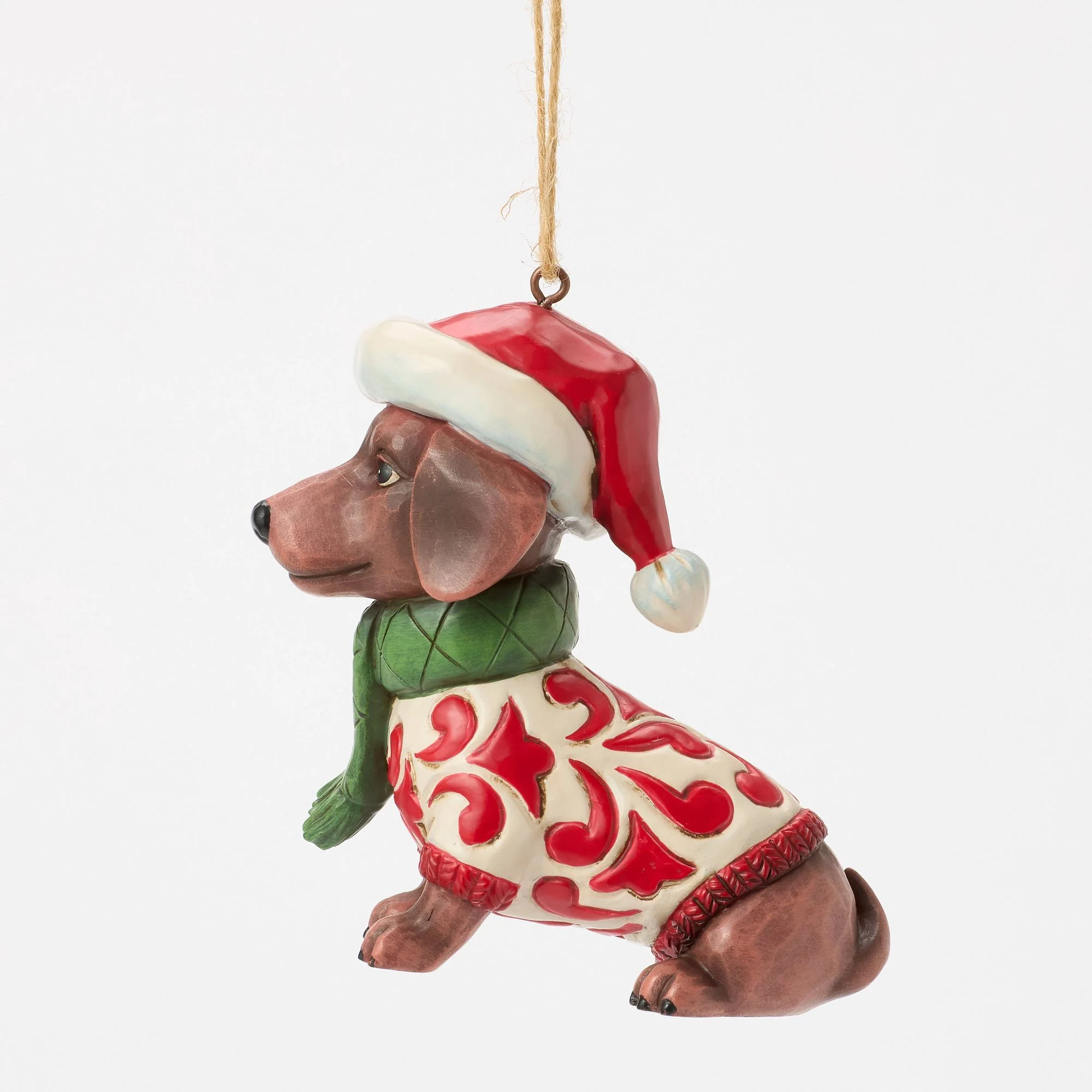 Christmas Dog Dachshund Orn - Image 3