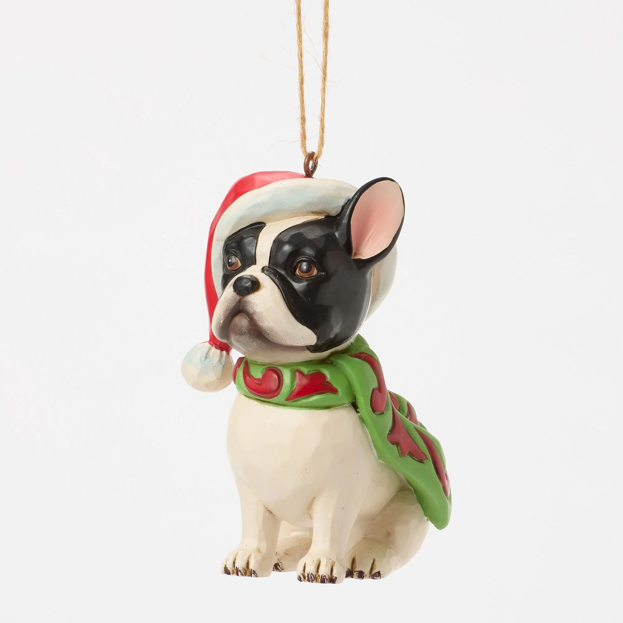 Christmas Dog Frenchie Orn - Image 2