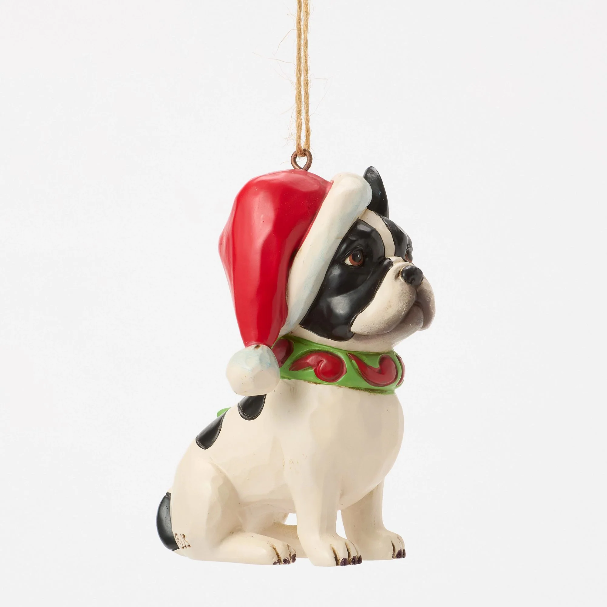 Christmas Dog Frenchie Orn - Image 3
