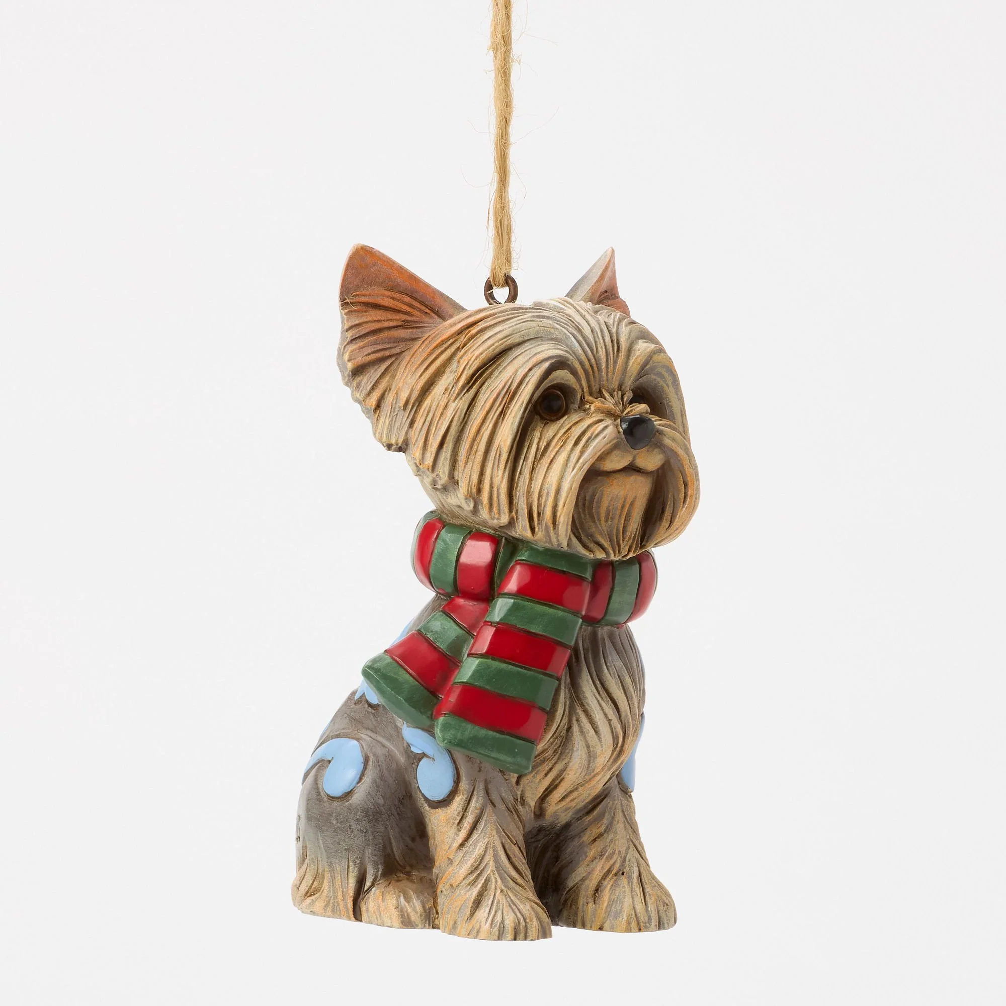 Christmas Dog Yorkie Ornament - Image 3