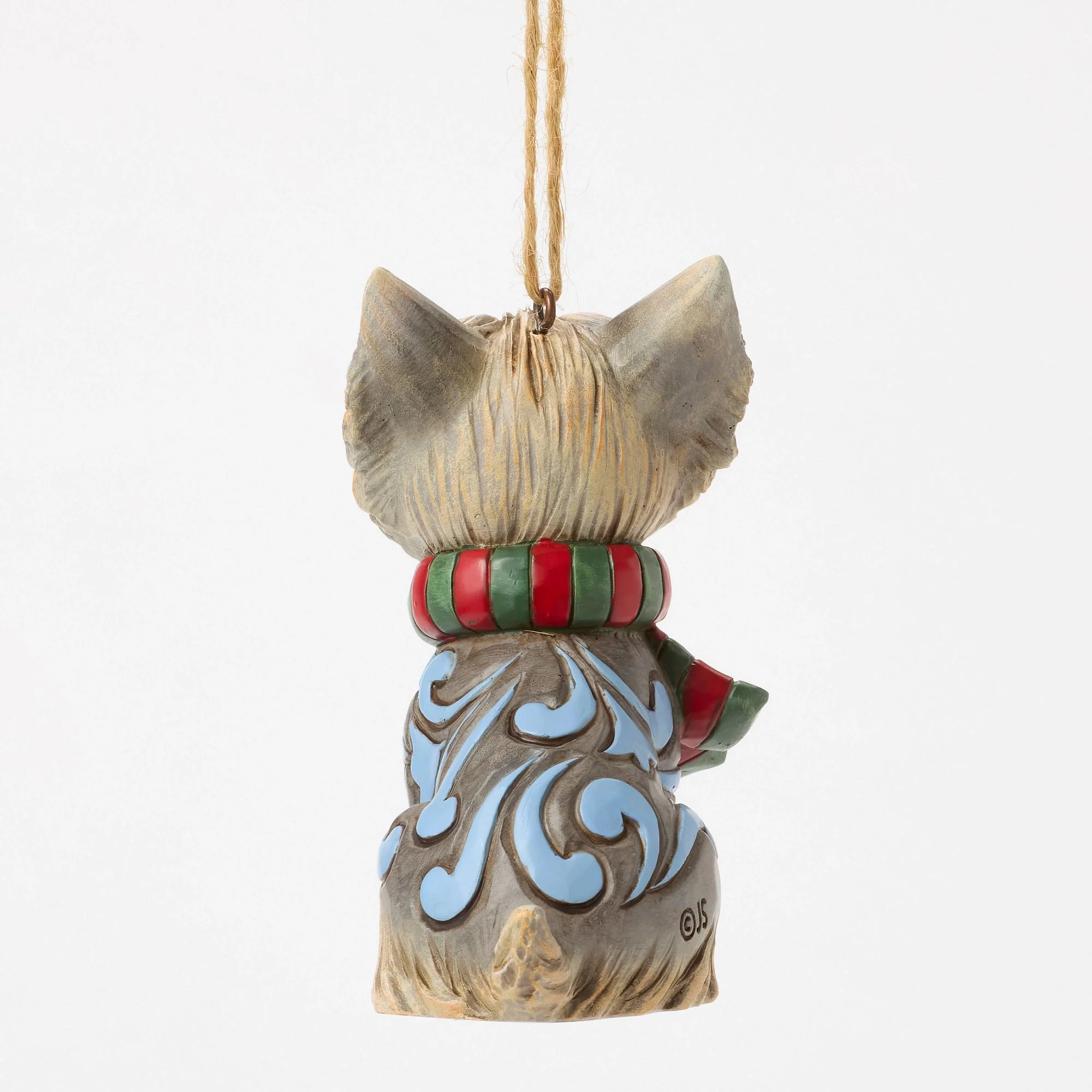 Christmas Dog Yorkie Ornament - Image 6