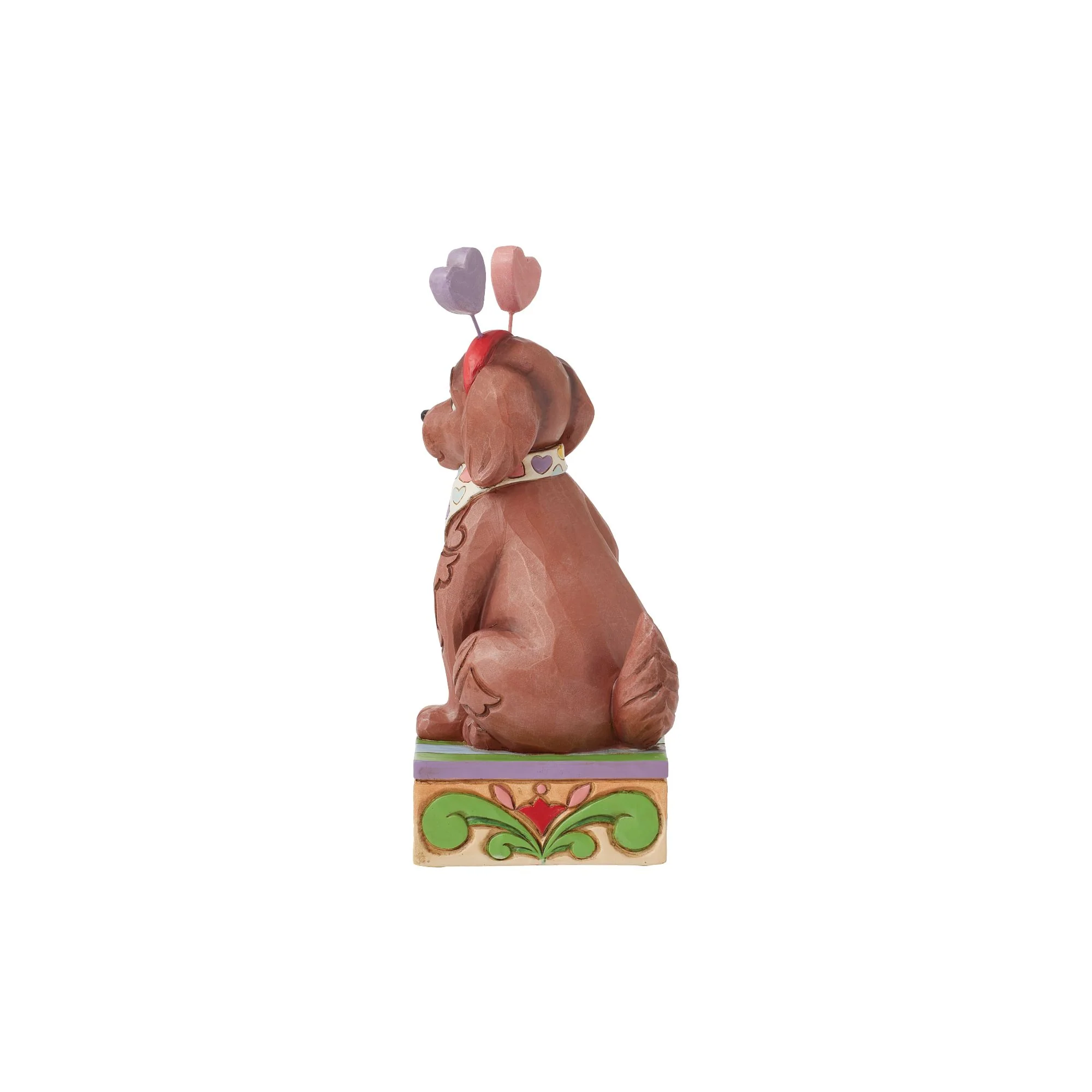 Cute Dog with Message Hearts - Image 3