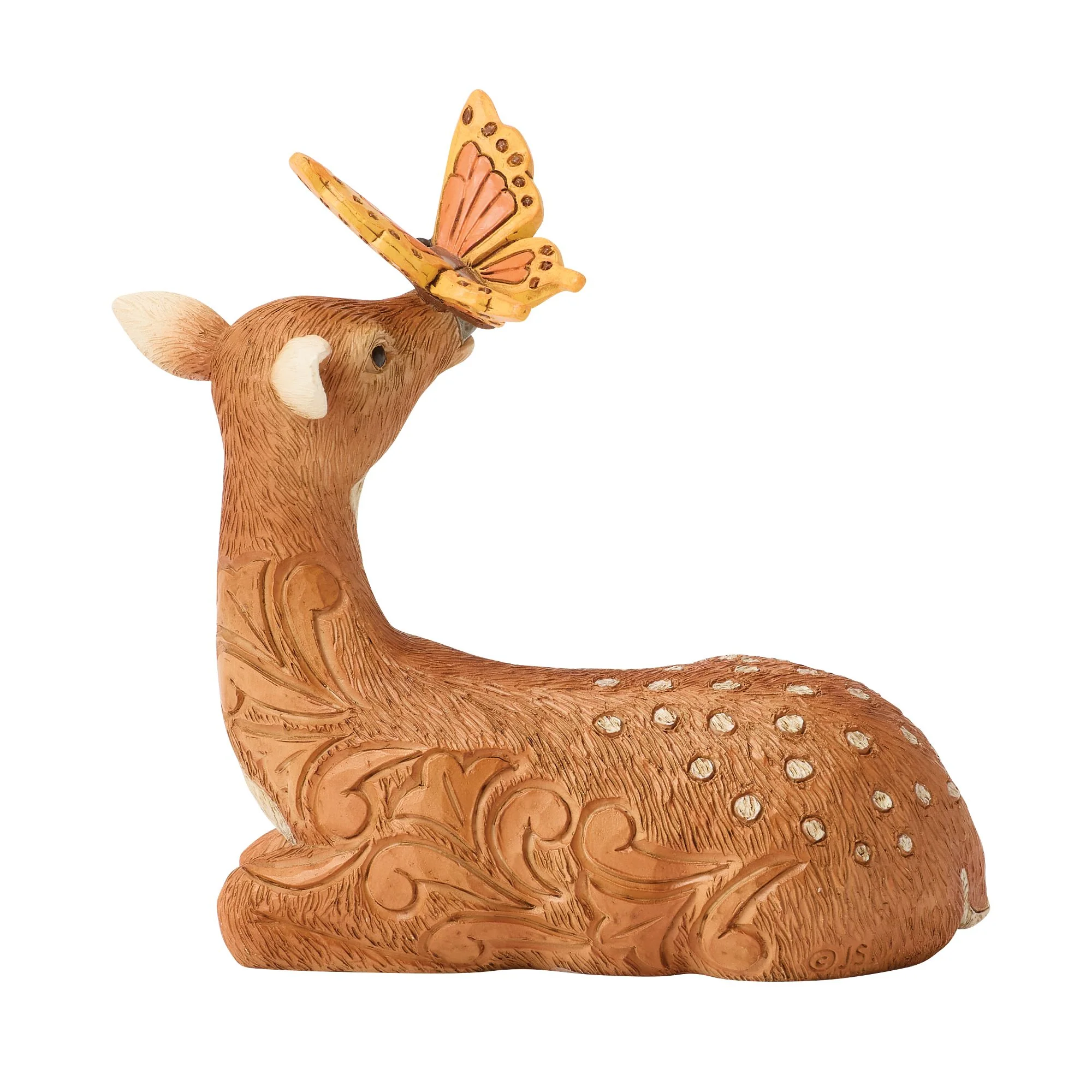Deer with Butterfly Figurine - Image 6