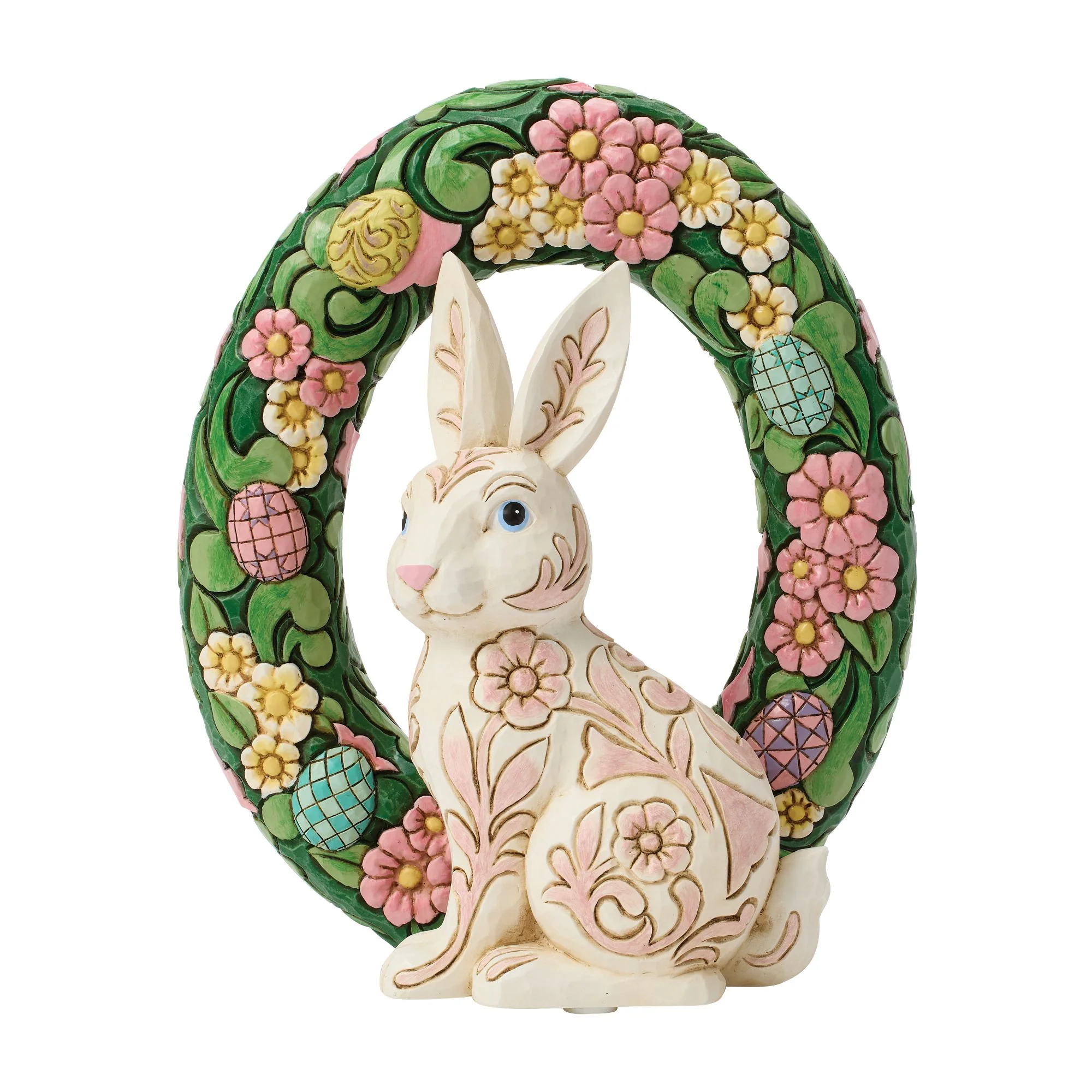 Floral Bunny Wreath - Image 2