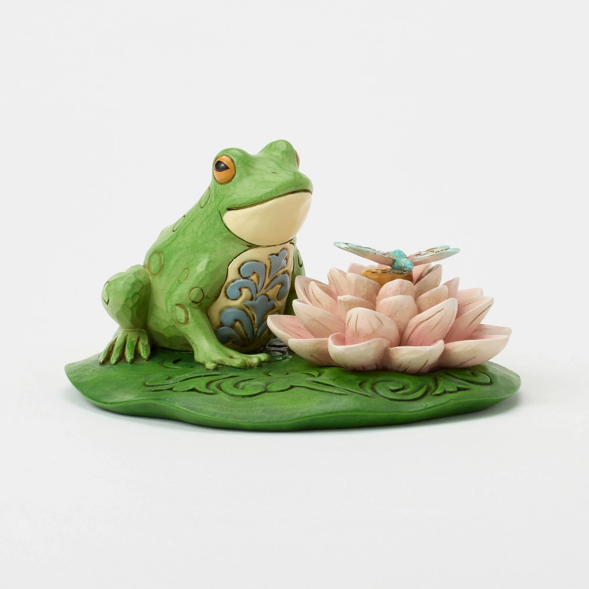 Frog on Lilypad Figurine - Image 3
