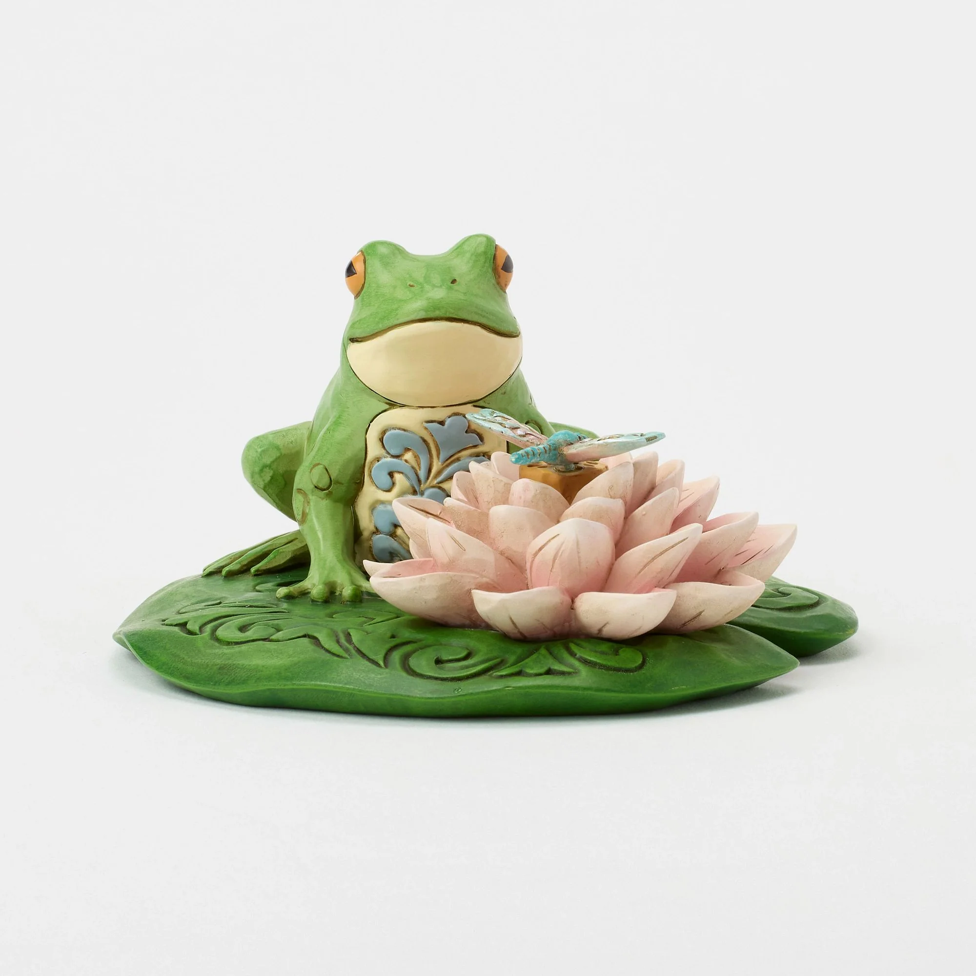 Frog on Lilypad Figurine - Image 5