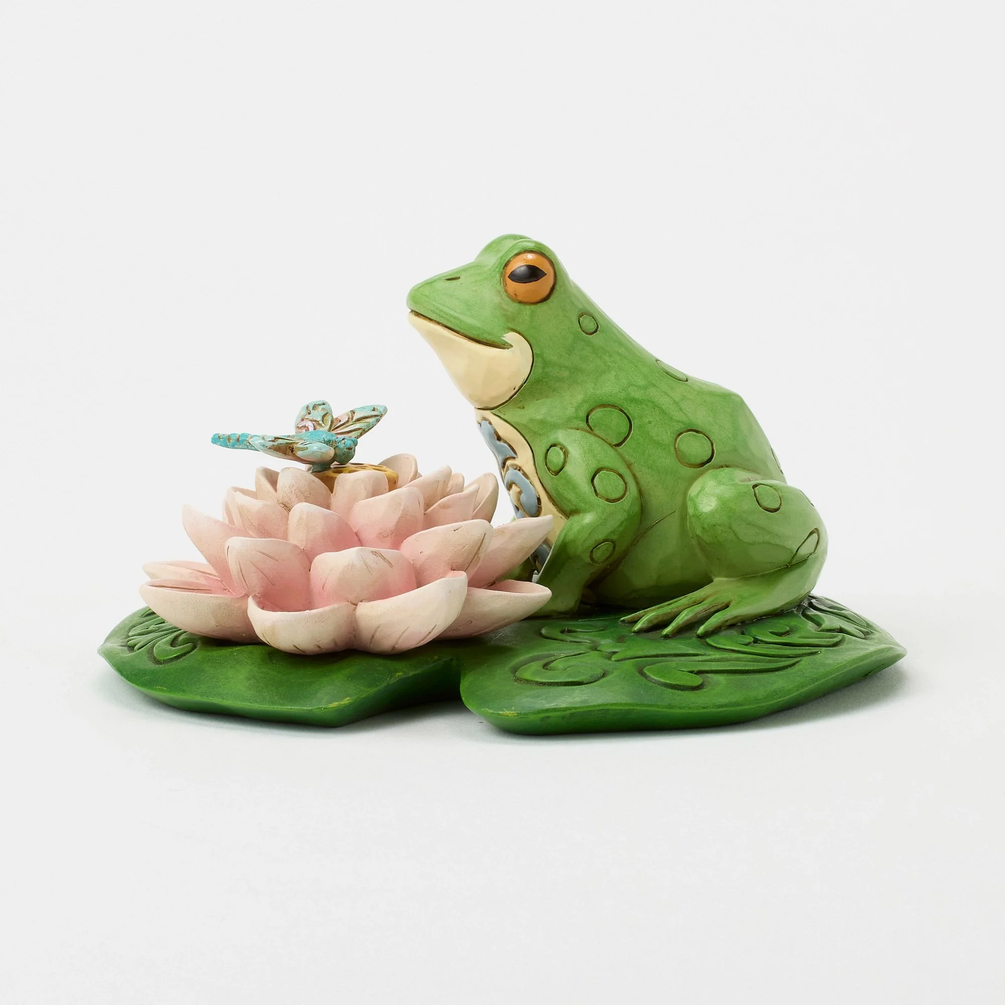 Frog on Lilypad Figurine - Image 6
