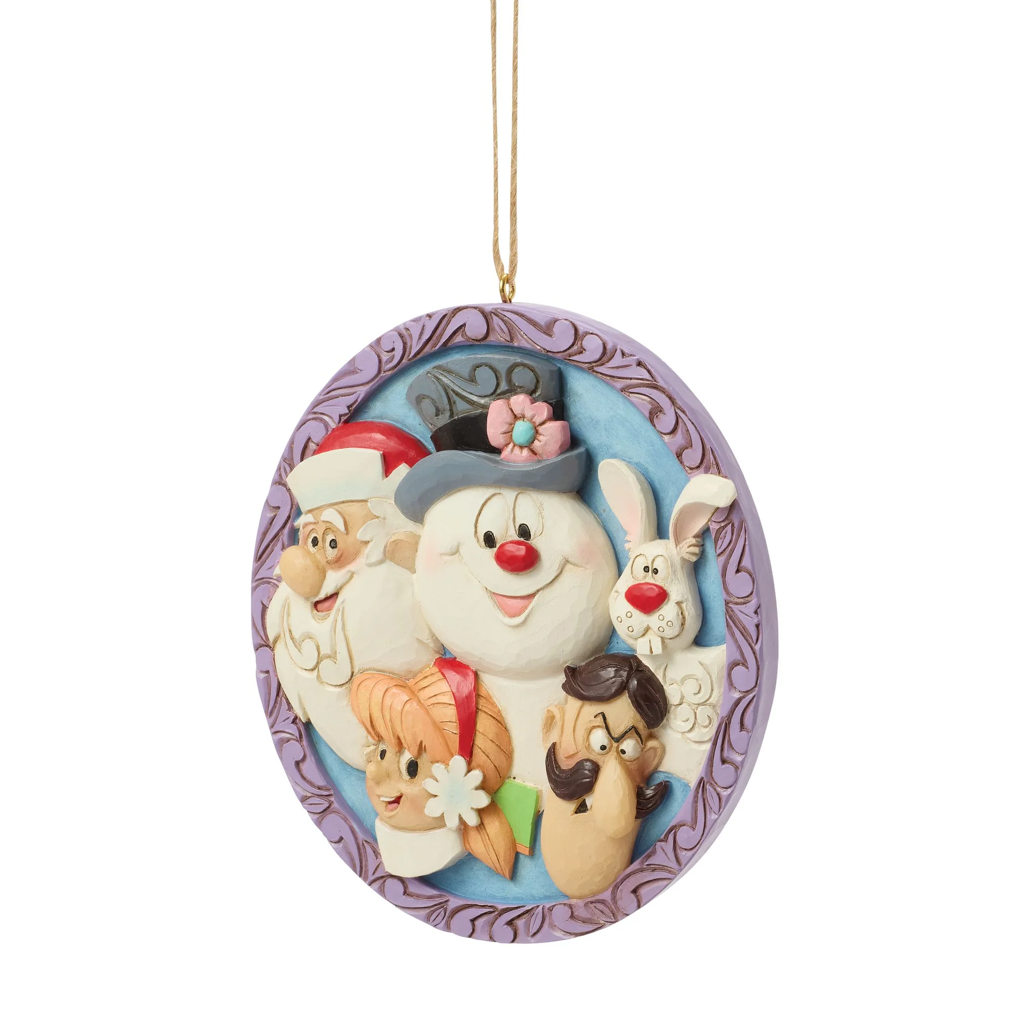 Frosty and Characters Ornament - Image 2
