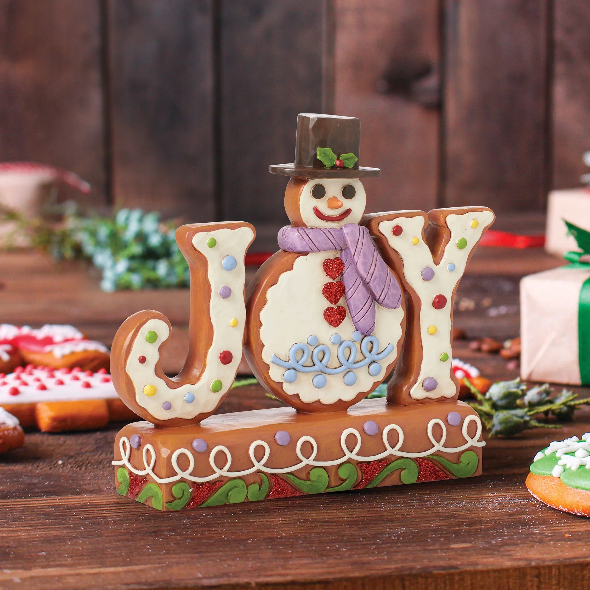 Gingerbread JOY Figurine - Image 2