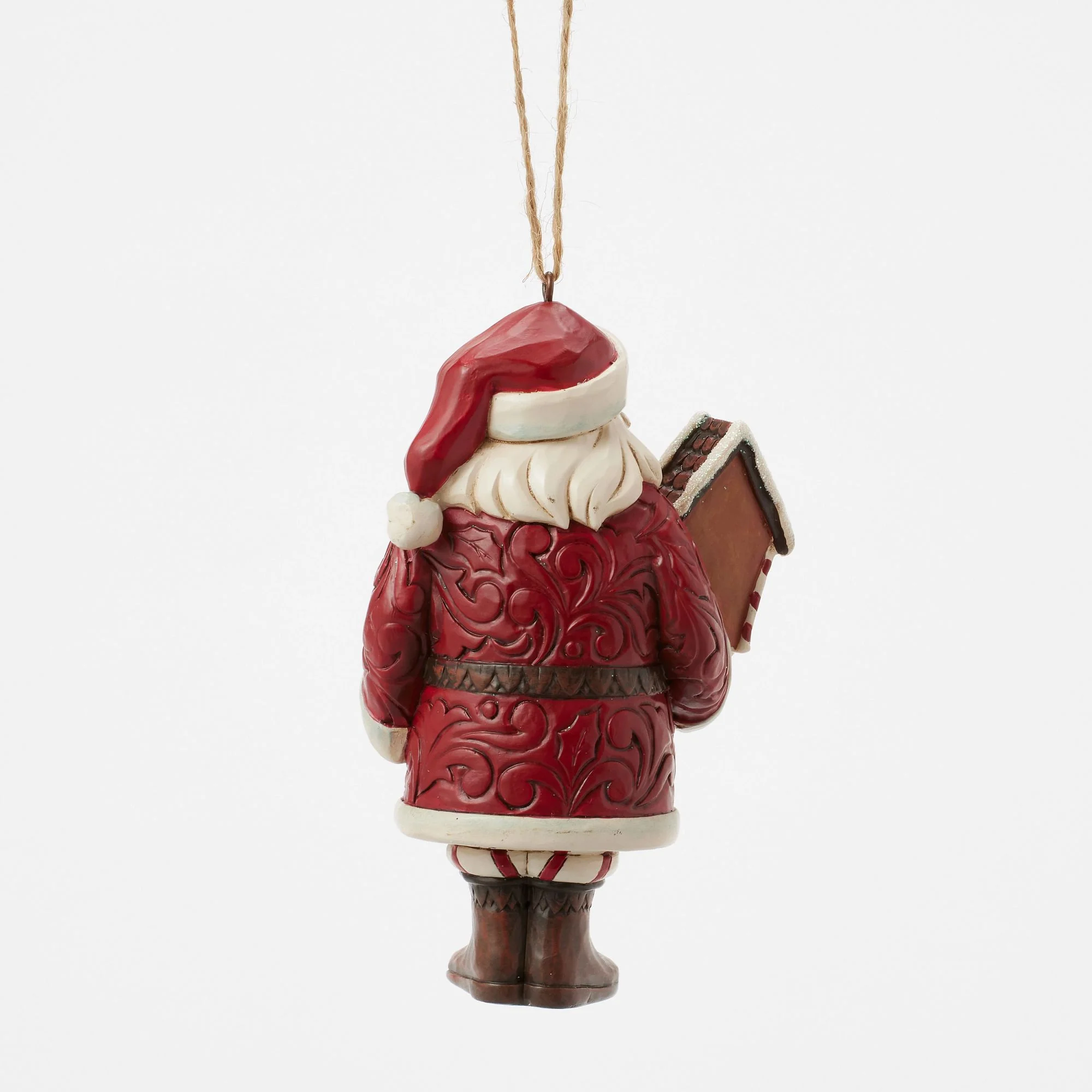 Gingerbread Santa Ornament - Image 3