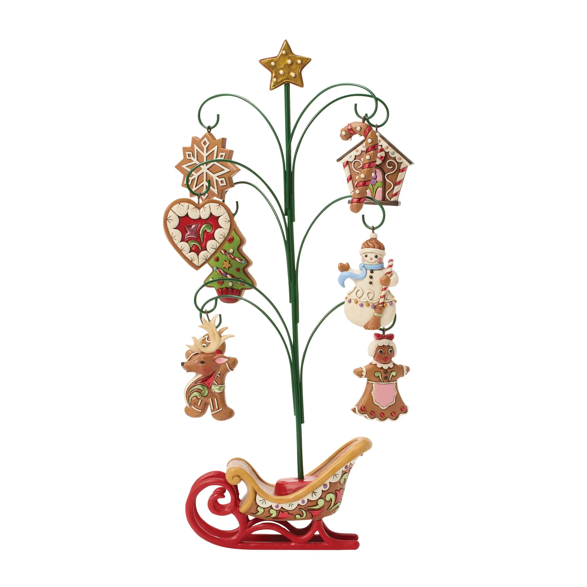 Gingerbread Tree w/ Cookie Orn