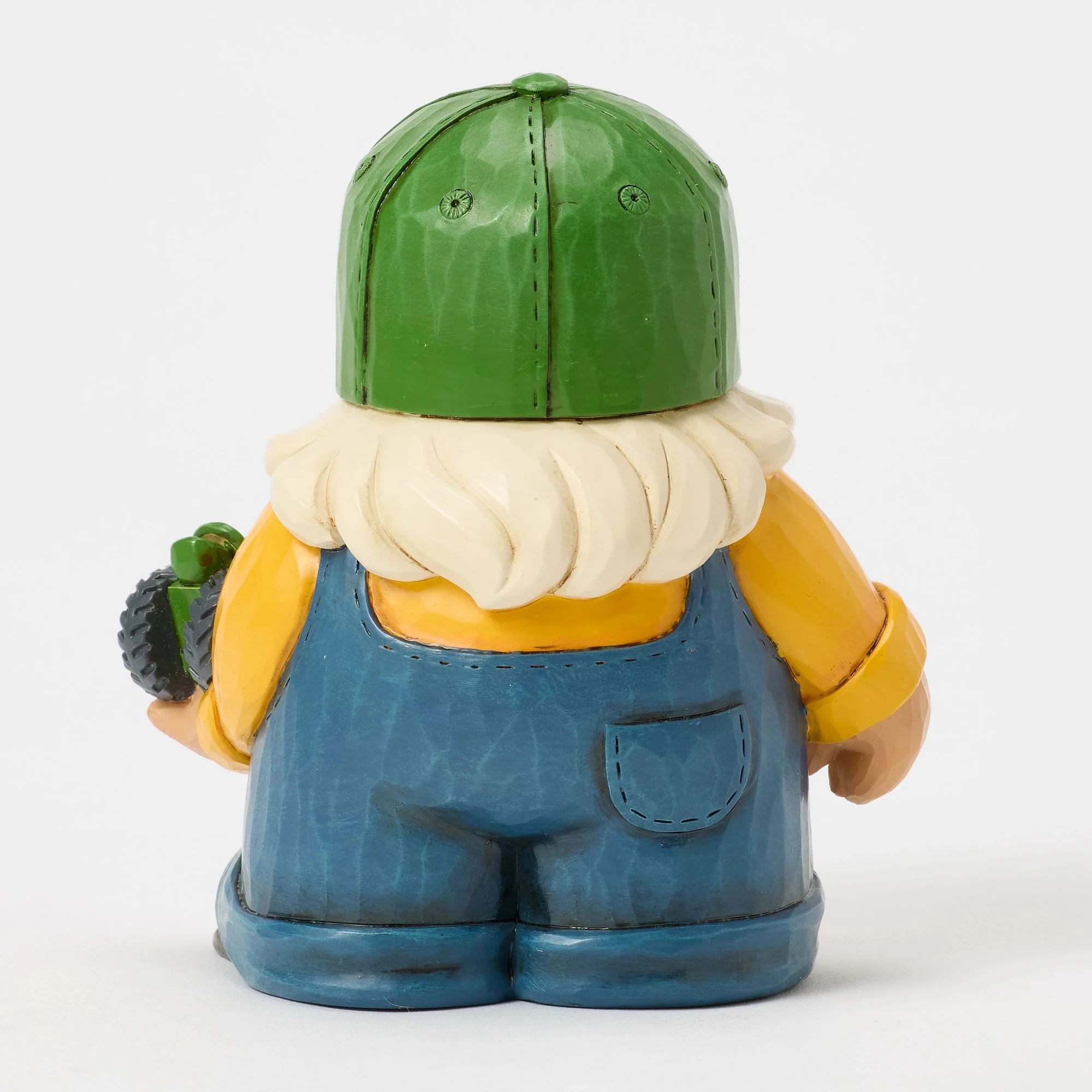 Farmer Holding Deere Tractor - Image 3