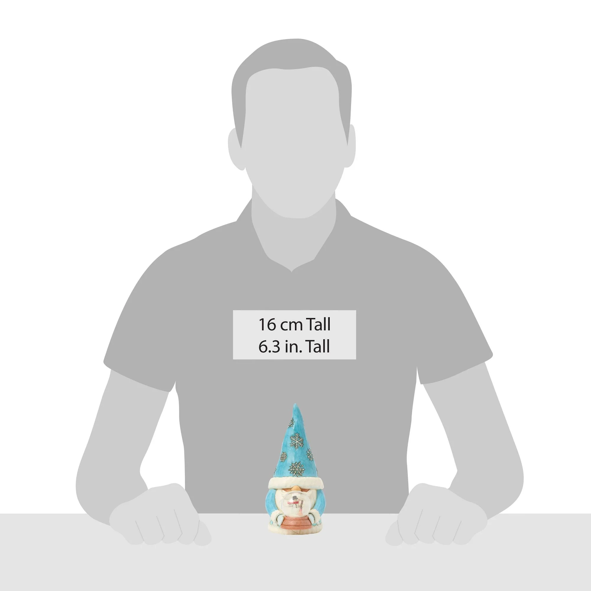 Gnome with Mini Globe Figurine - Image 4