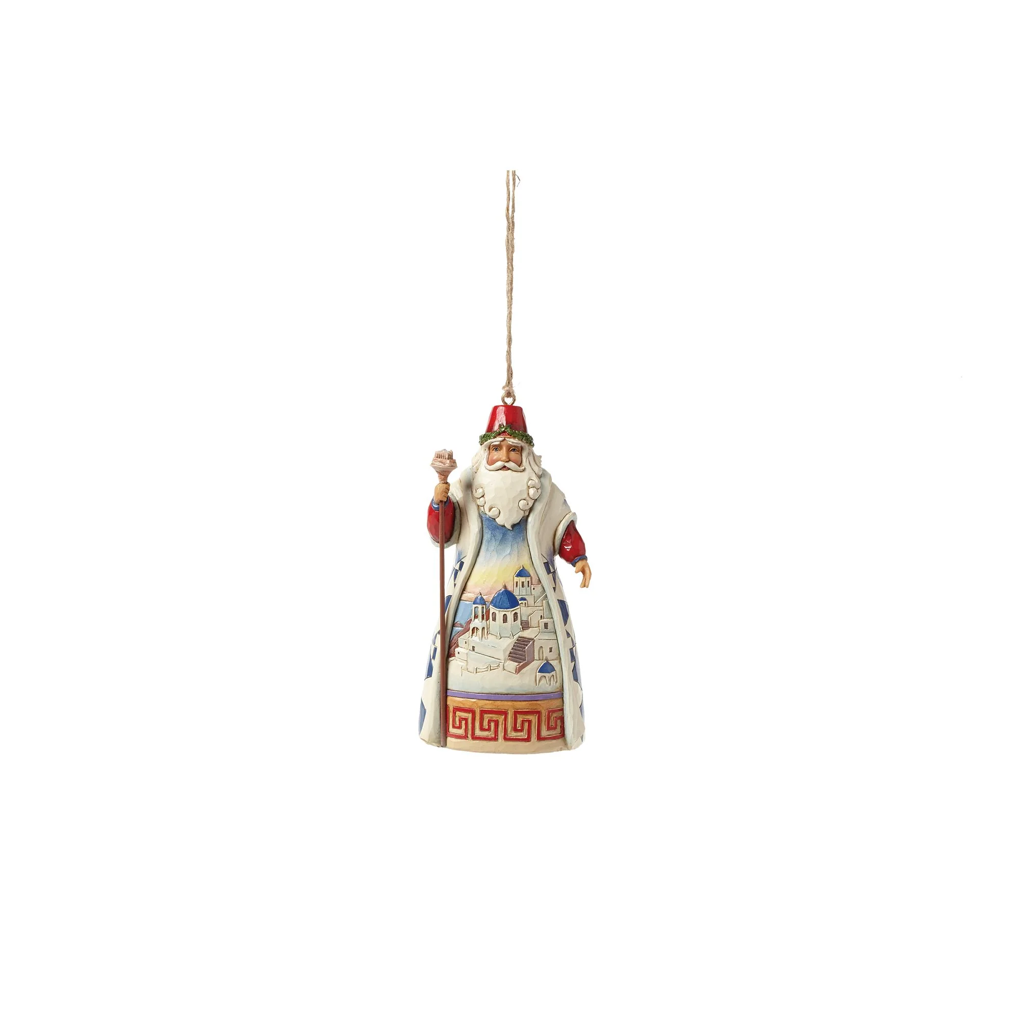 Greek Santa Ornament - Image 2