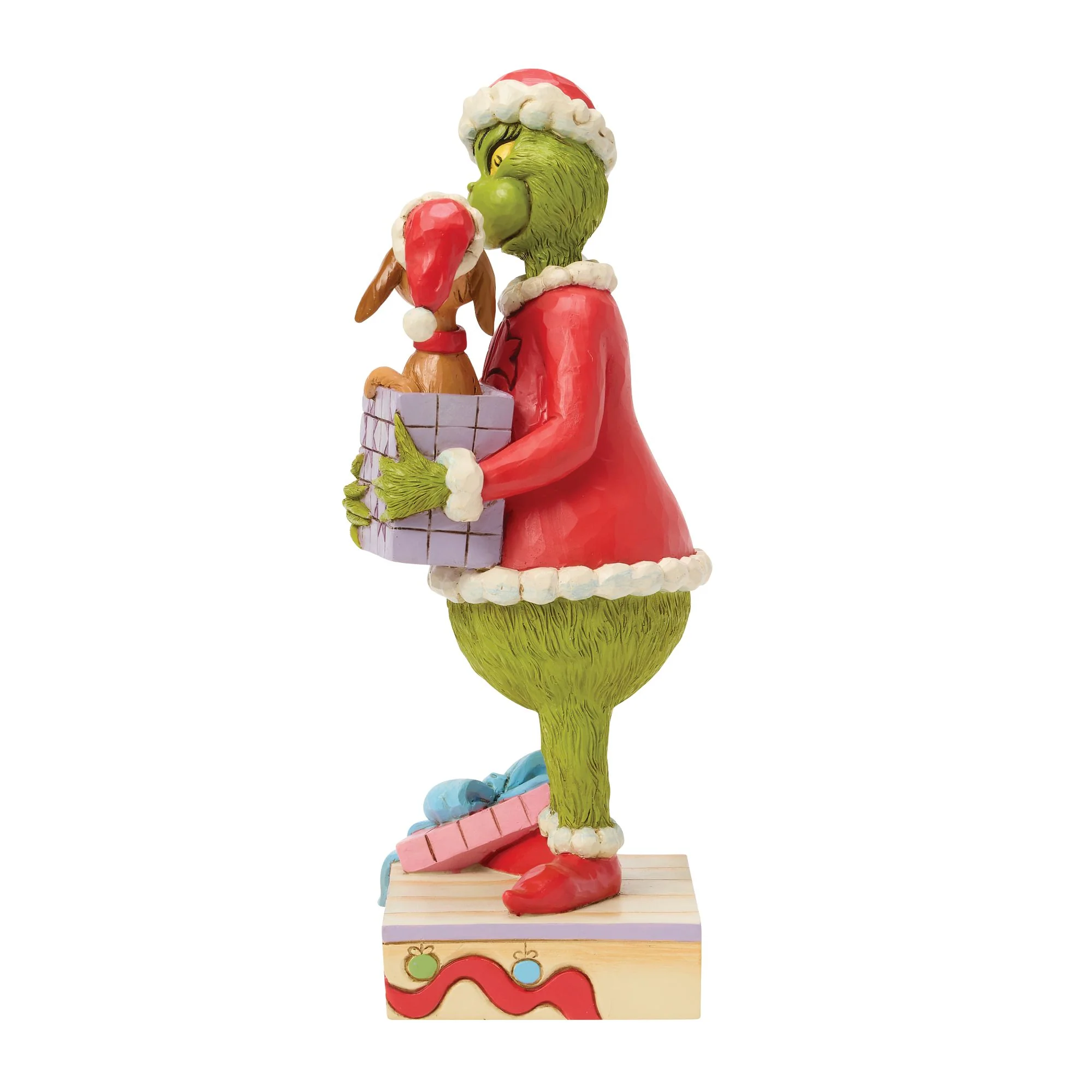 Grinch Holding Gift with Max - Image 2