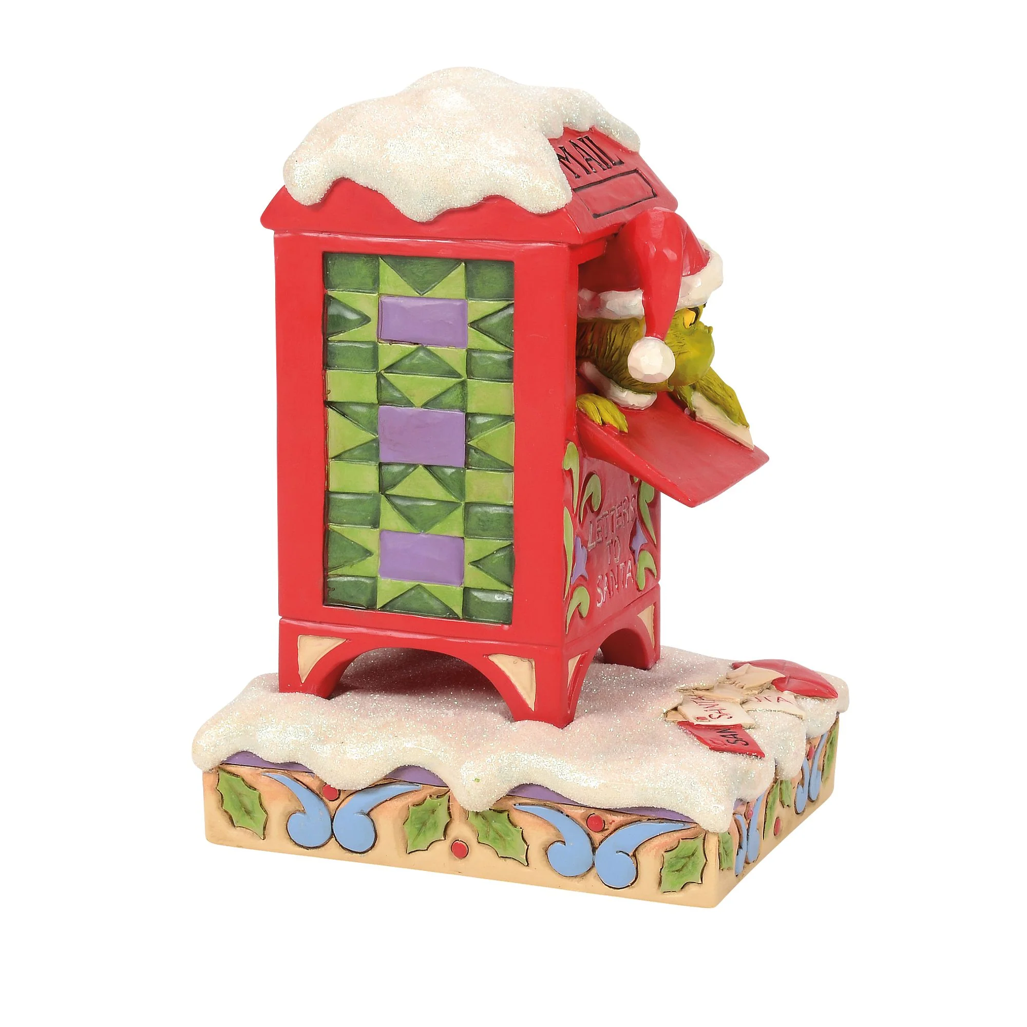 Grinch in Mailbox Figurine - Image 2