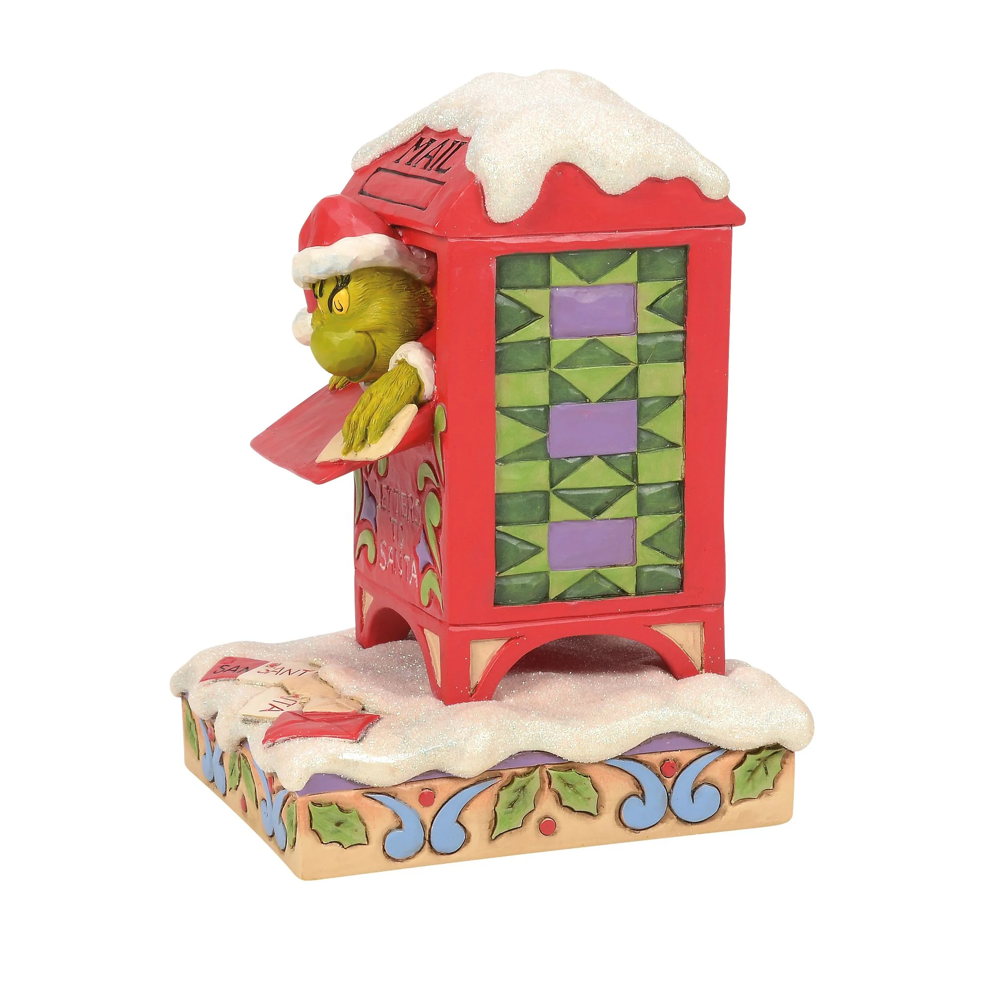 Grinch in Mailbox Figurine - Image 5