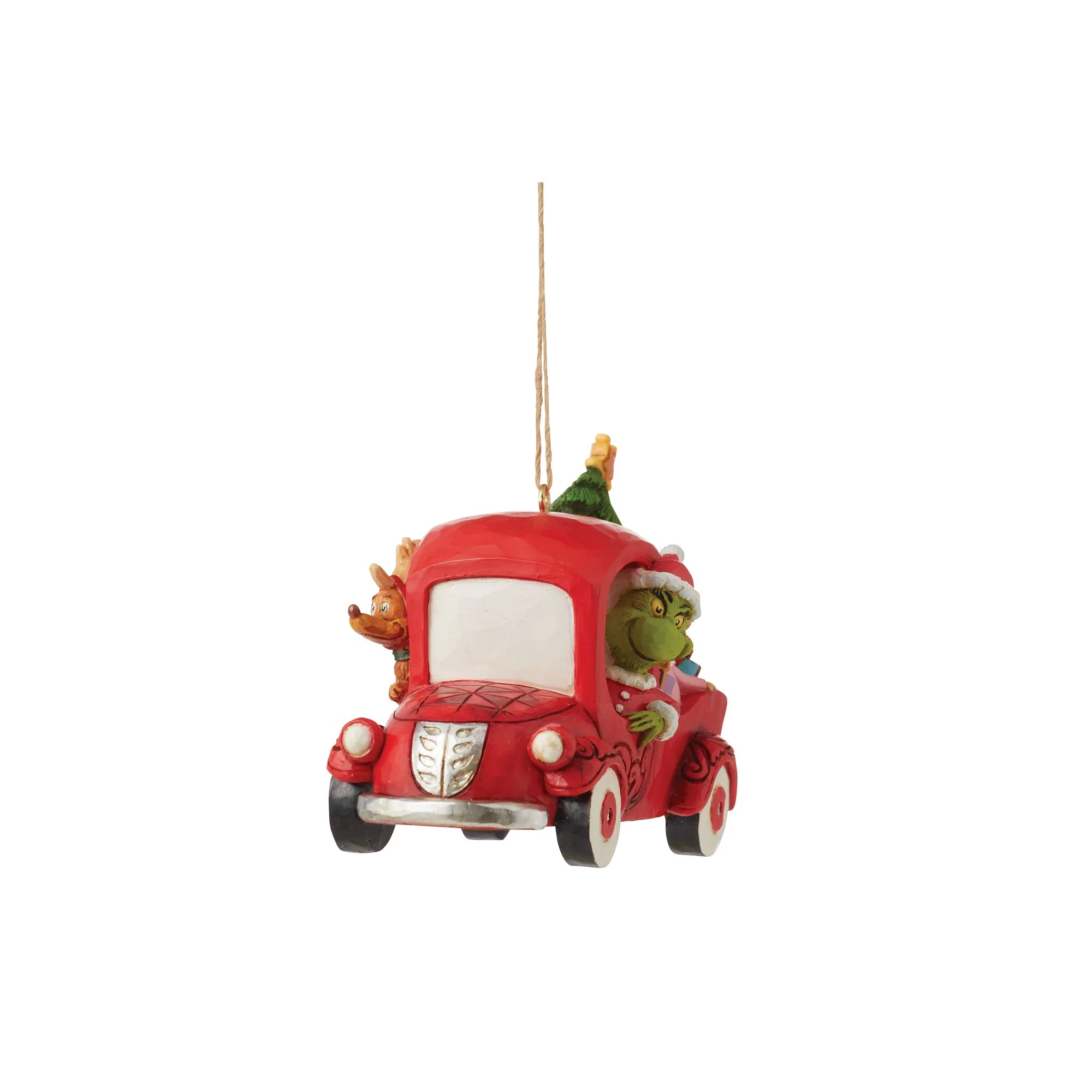 Grinch in Red Truck Ornament - Image 3