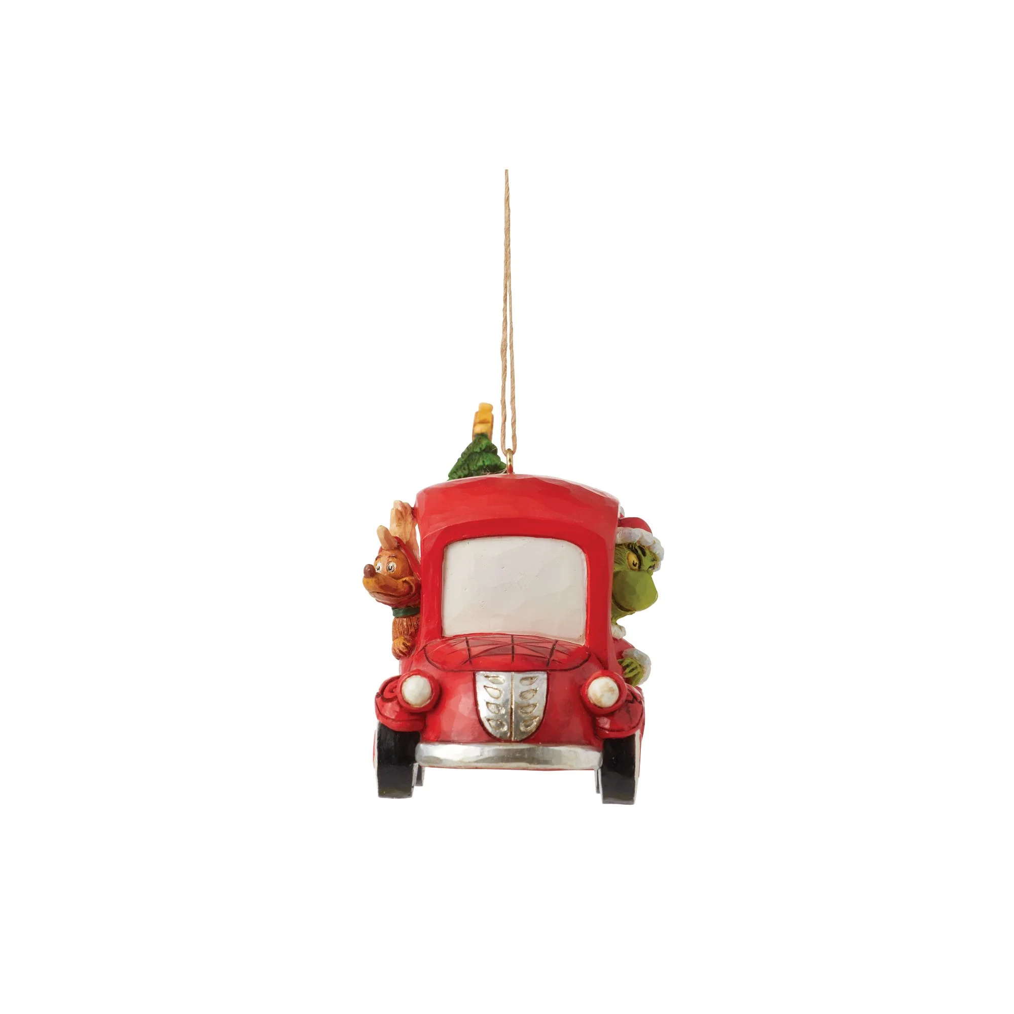 Grinch in Red Truck Ornament - Image 5