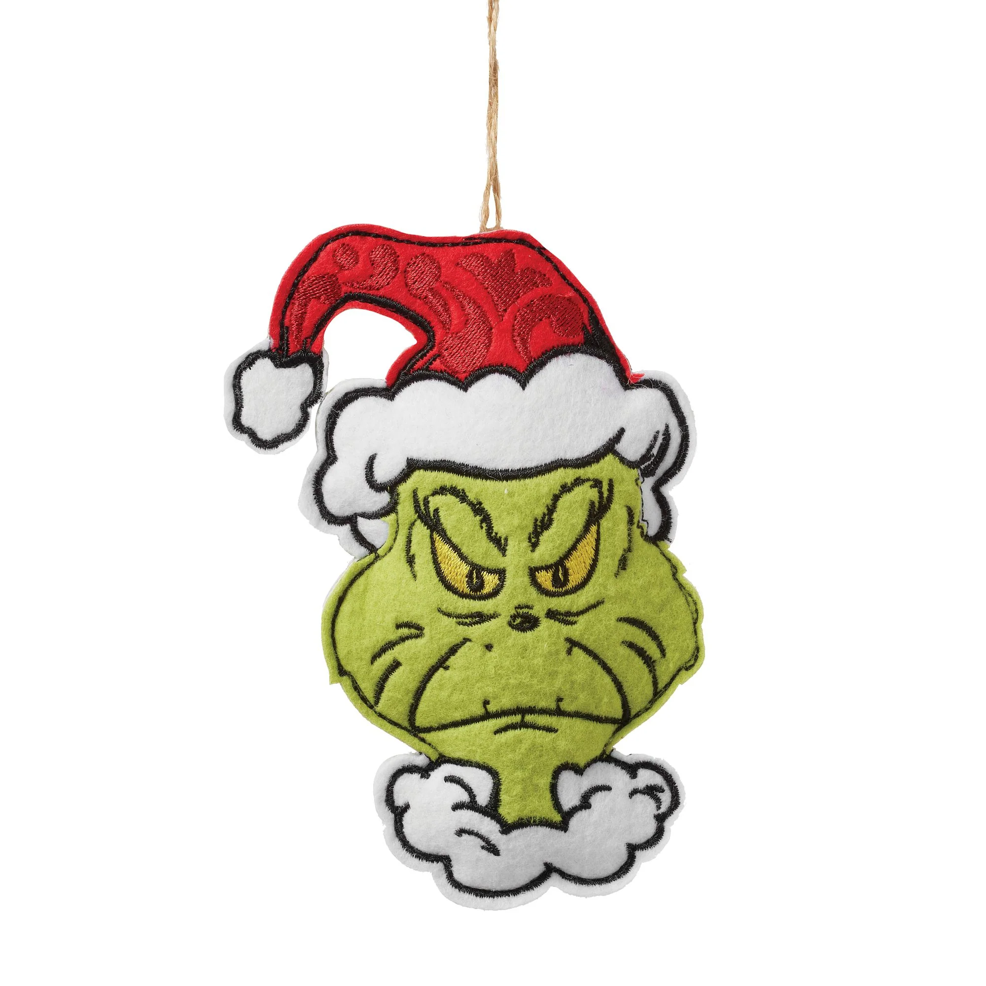 Grinch Naughty/Nice Felt Orn - Image 3