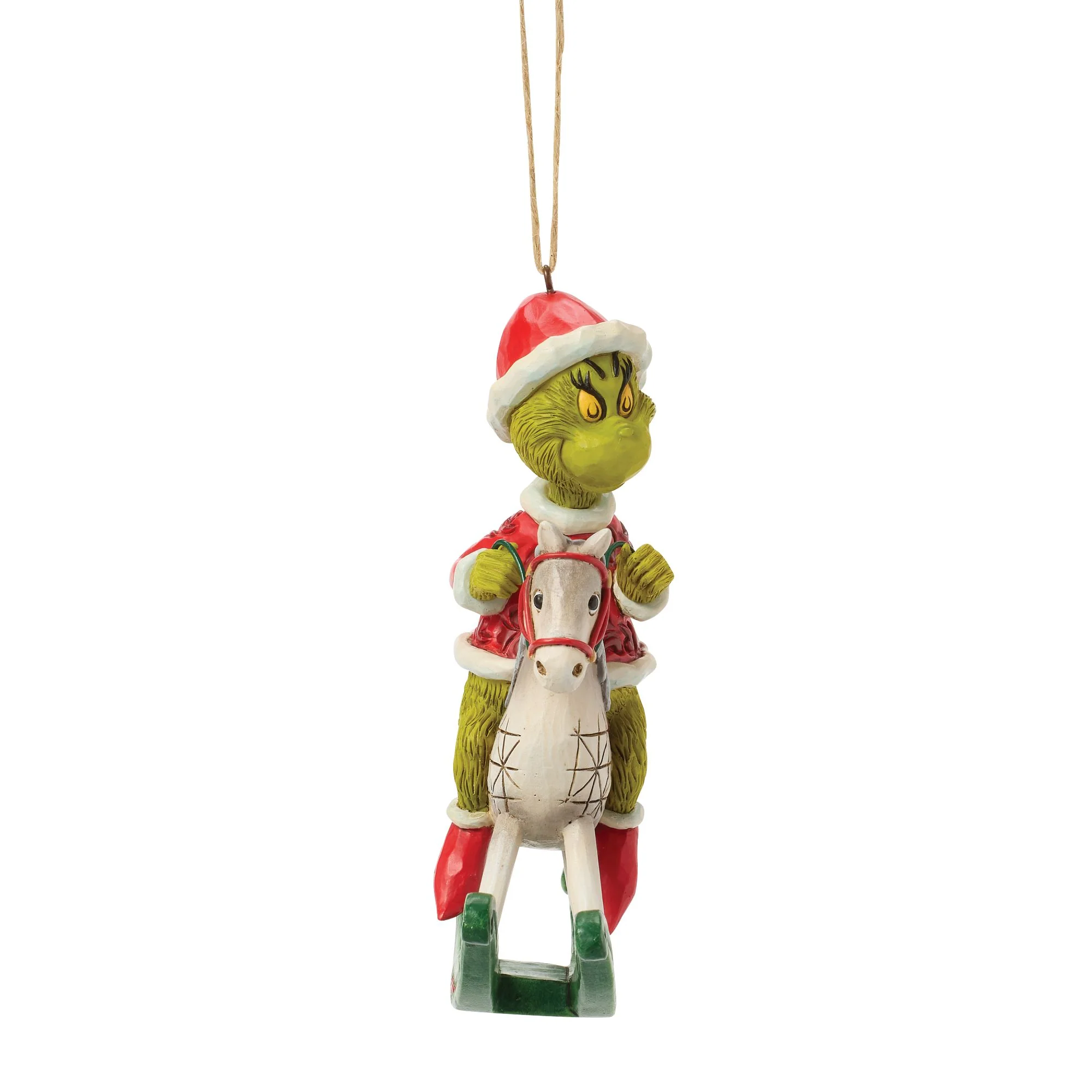 Grinch on Rocking Horse Orn - Image 6