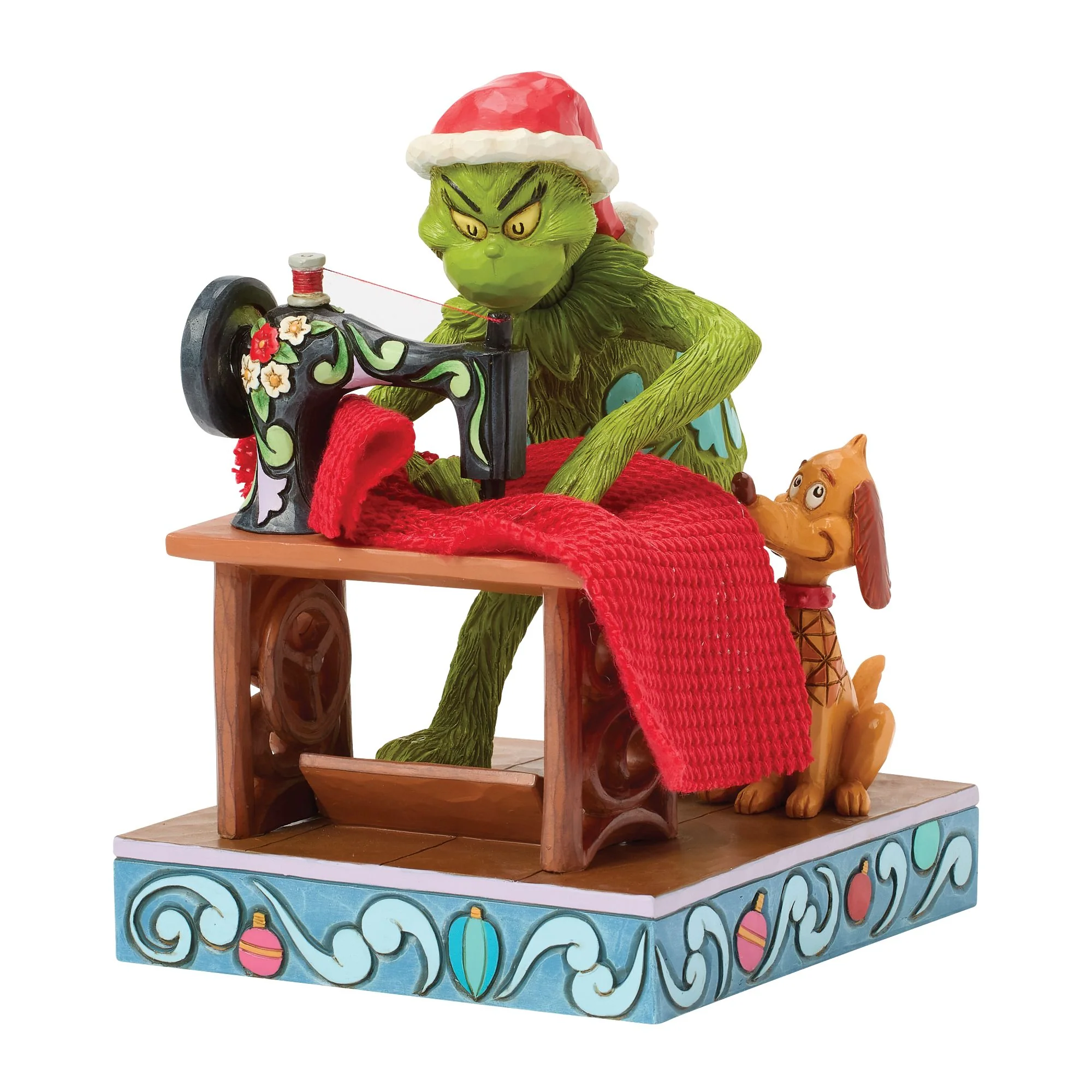 Grinch Sewing Santa Suit Fig - Image 2