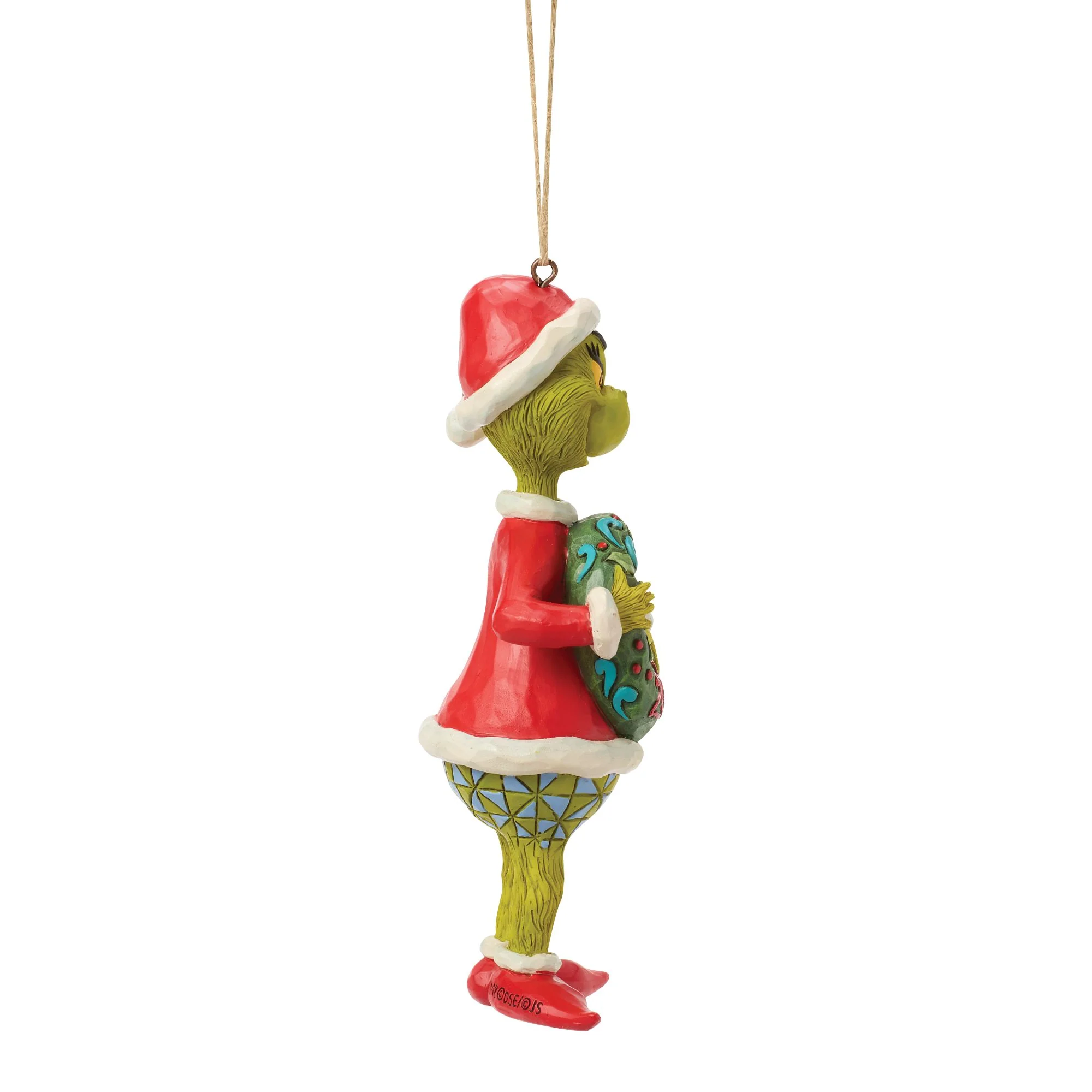 Grinch with Dated 2026 Wreath - Image 4