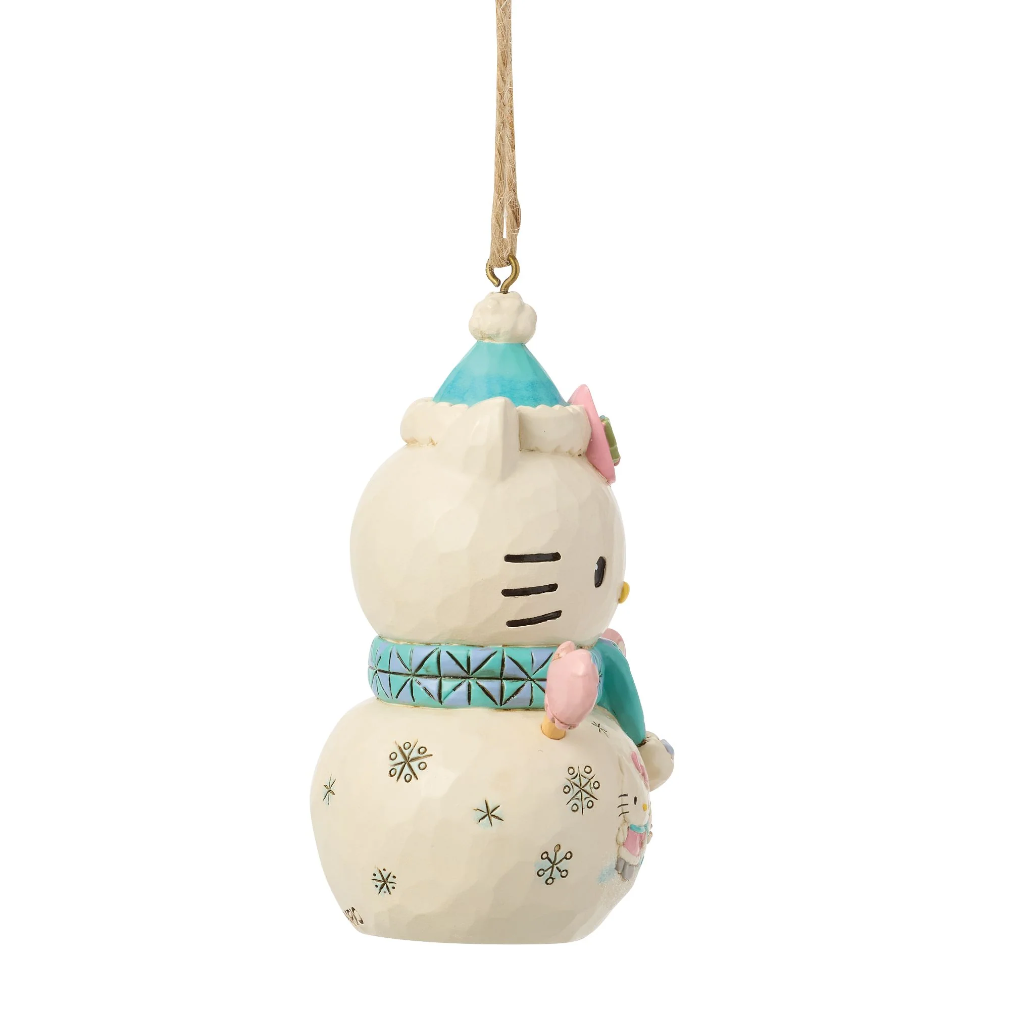 Hello Kitty Snowman Orn - Image 5