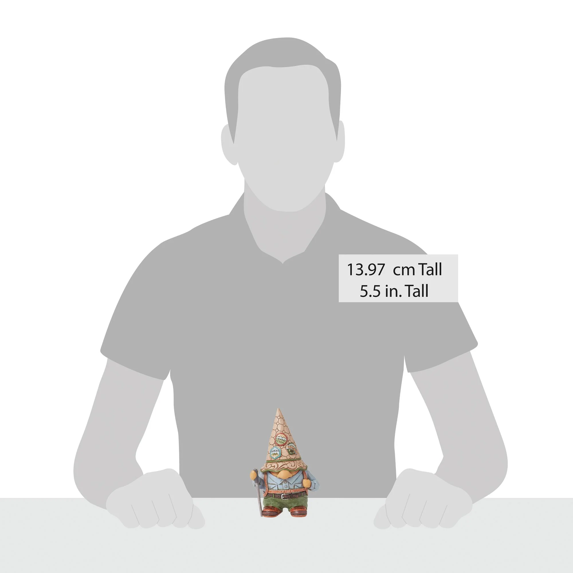 Hiker Gnome Figurine - Image 5