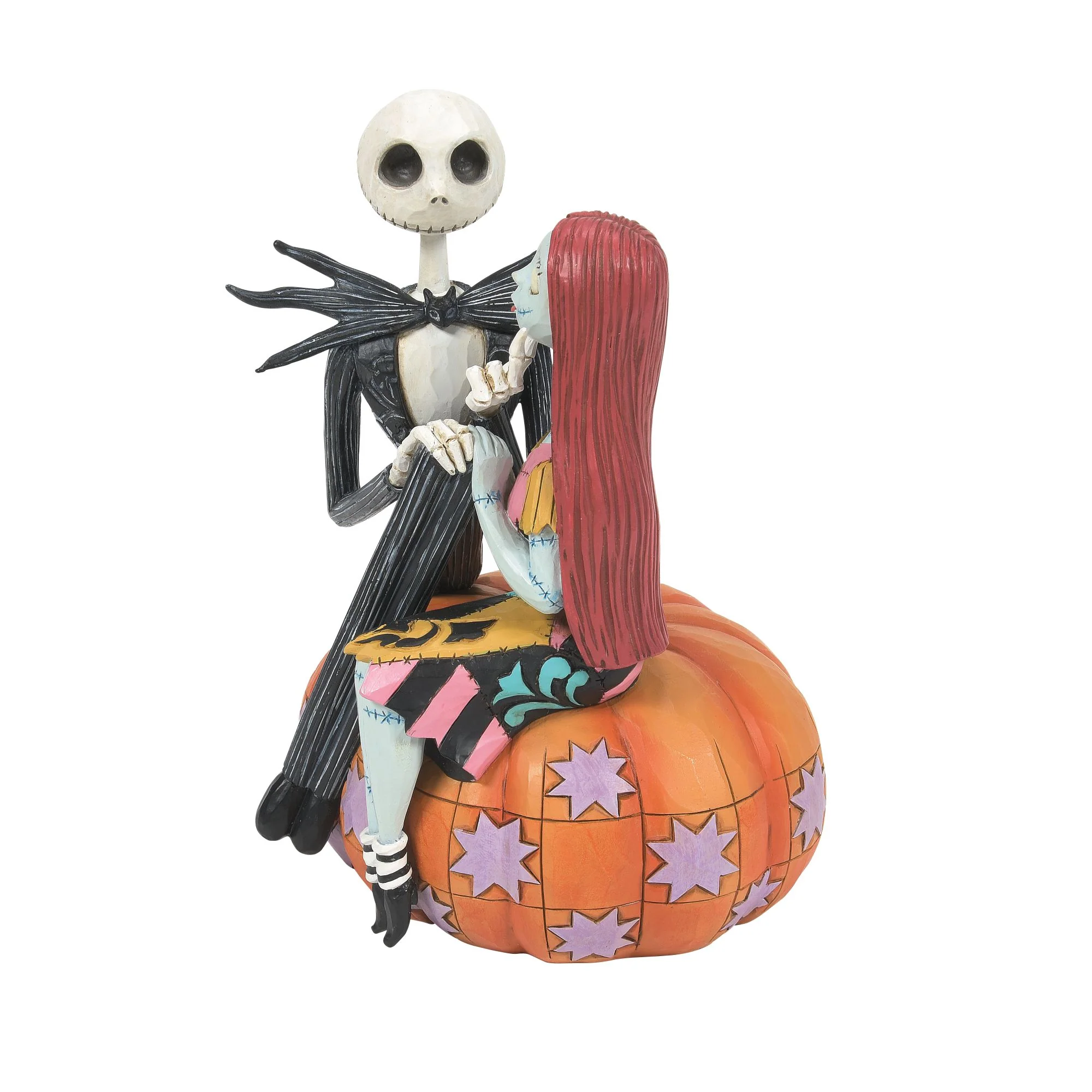 Jack & Sally on Pumpkin - Image 6
