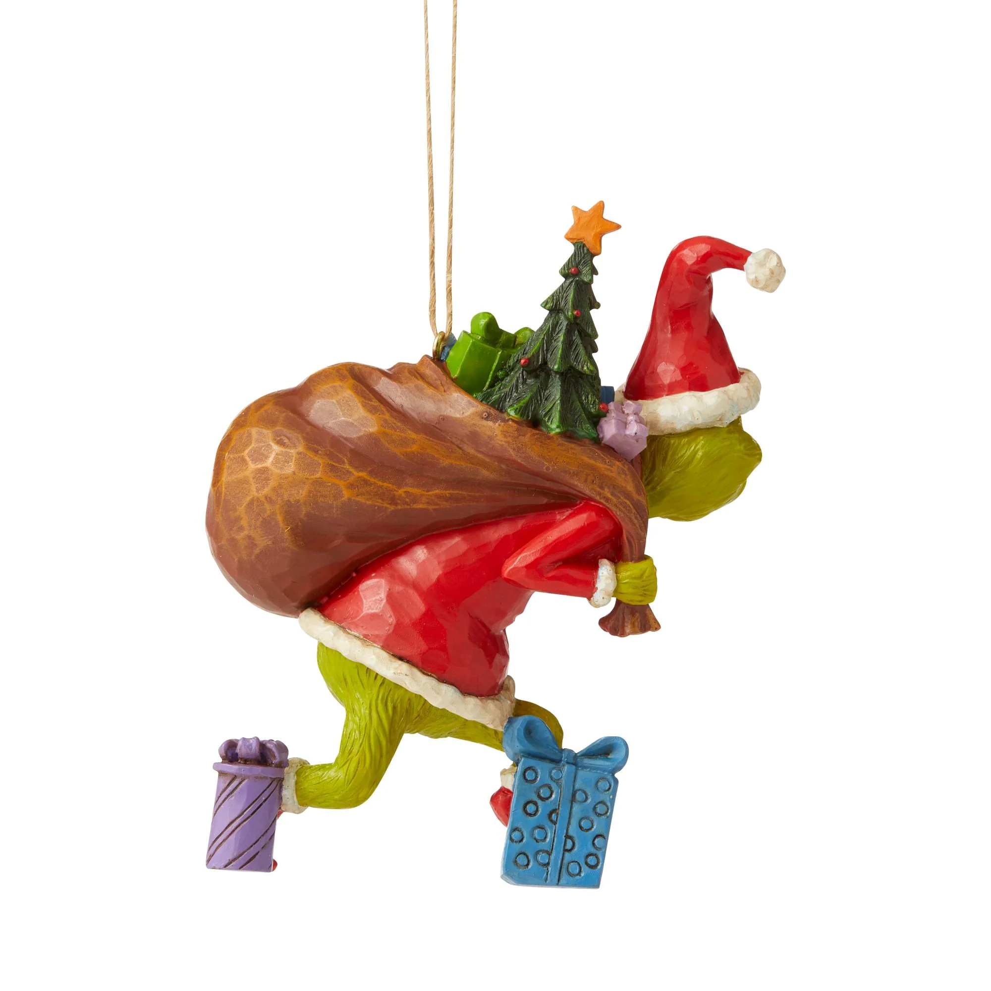 Grinch Tiptoeing Ornament - Image 2