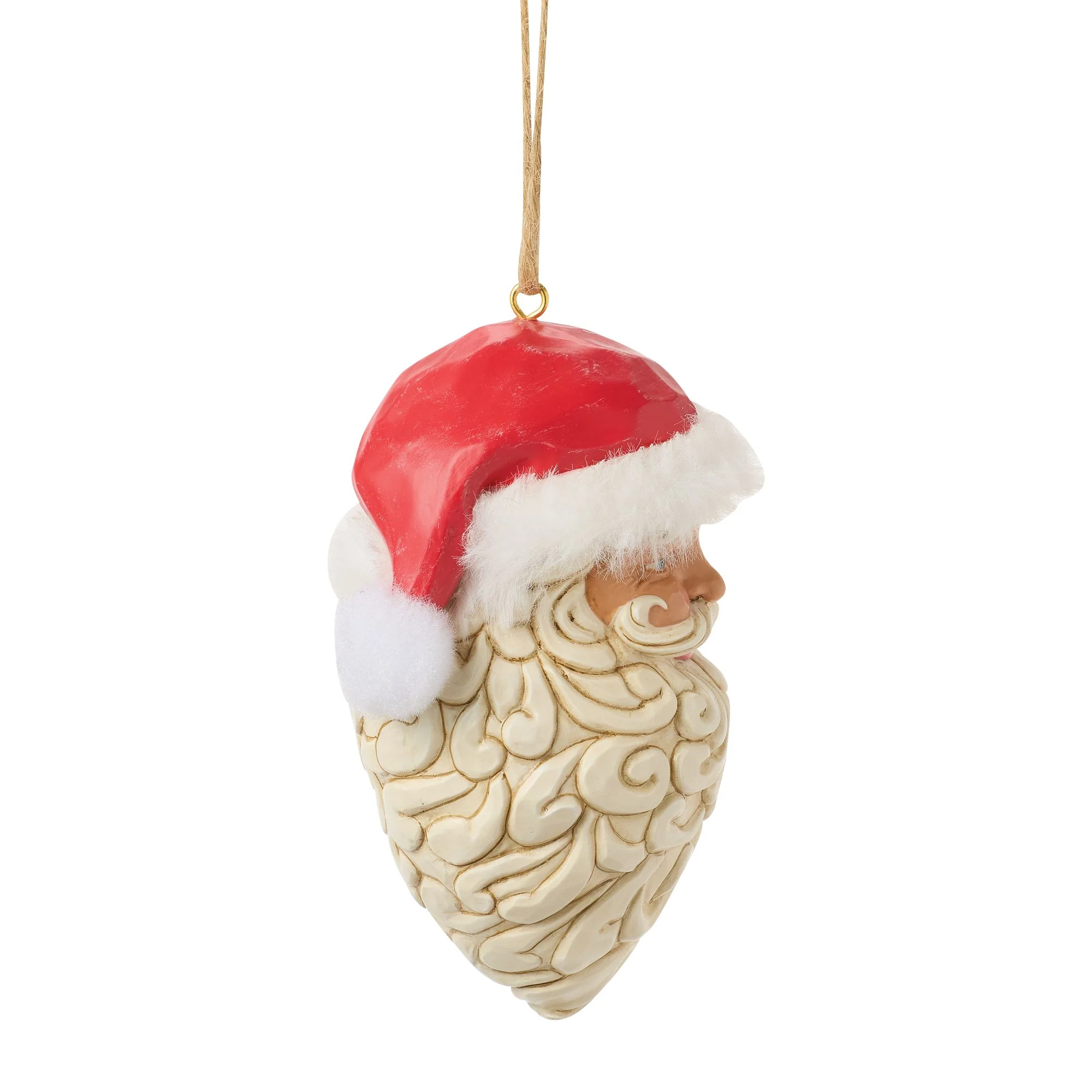 Large Santa Head Ornament - Image 5