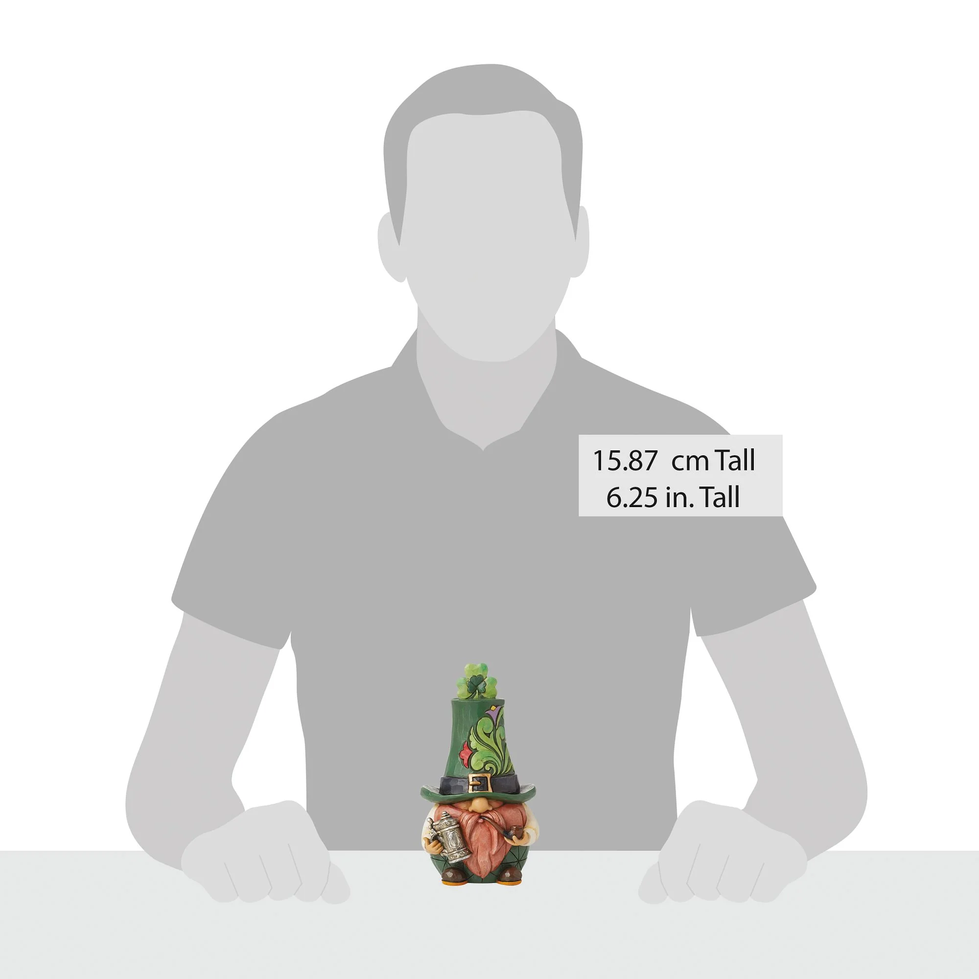 Leprechaun with Stein Figurine - Image 5