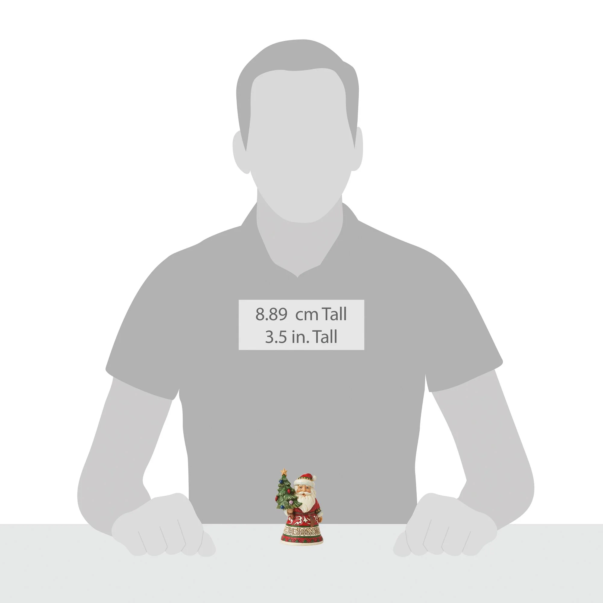 Mini Santa Holding Tree - Image 4